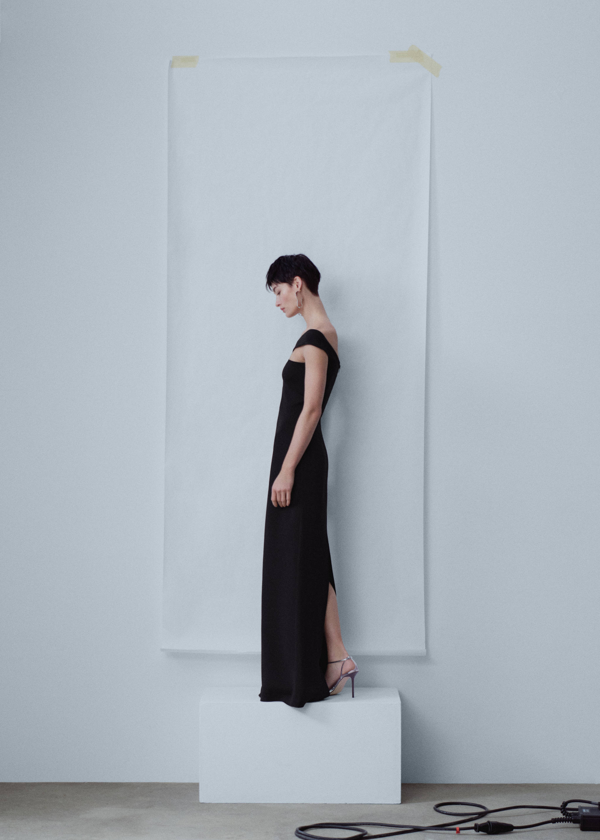 Robe col asymétrique - Détail de l'article 1