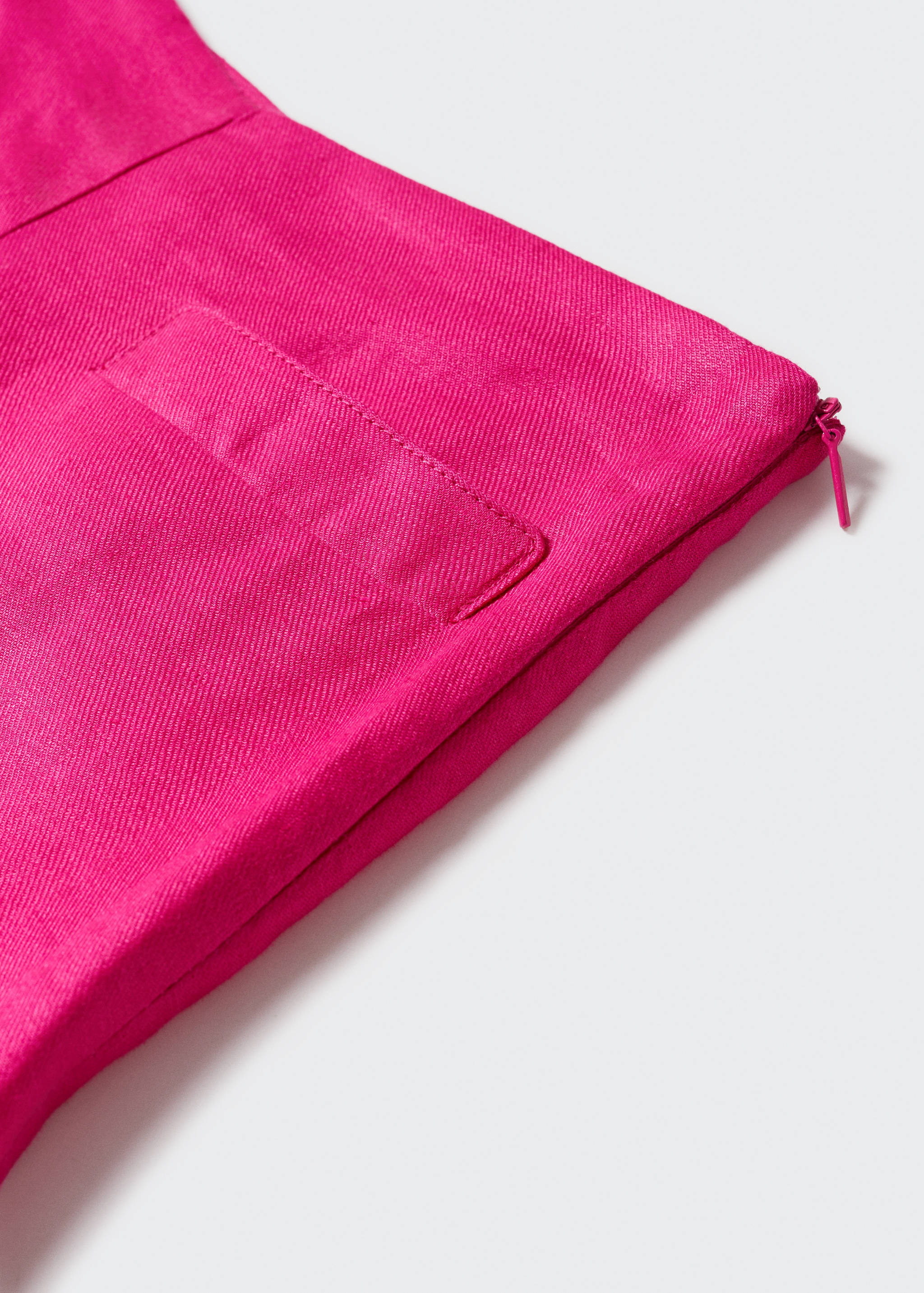 Костюмные брюки изо льна - Деталь изделия 8