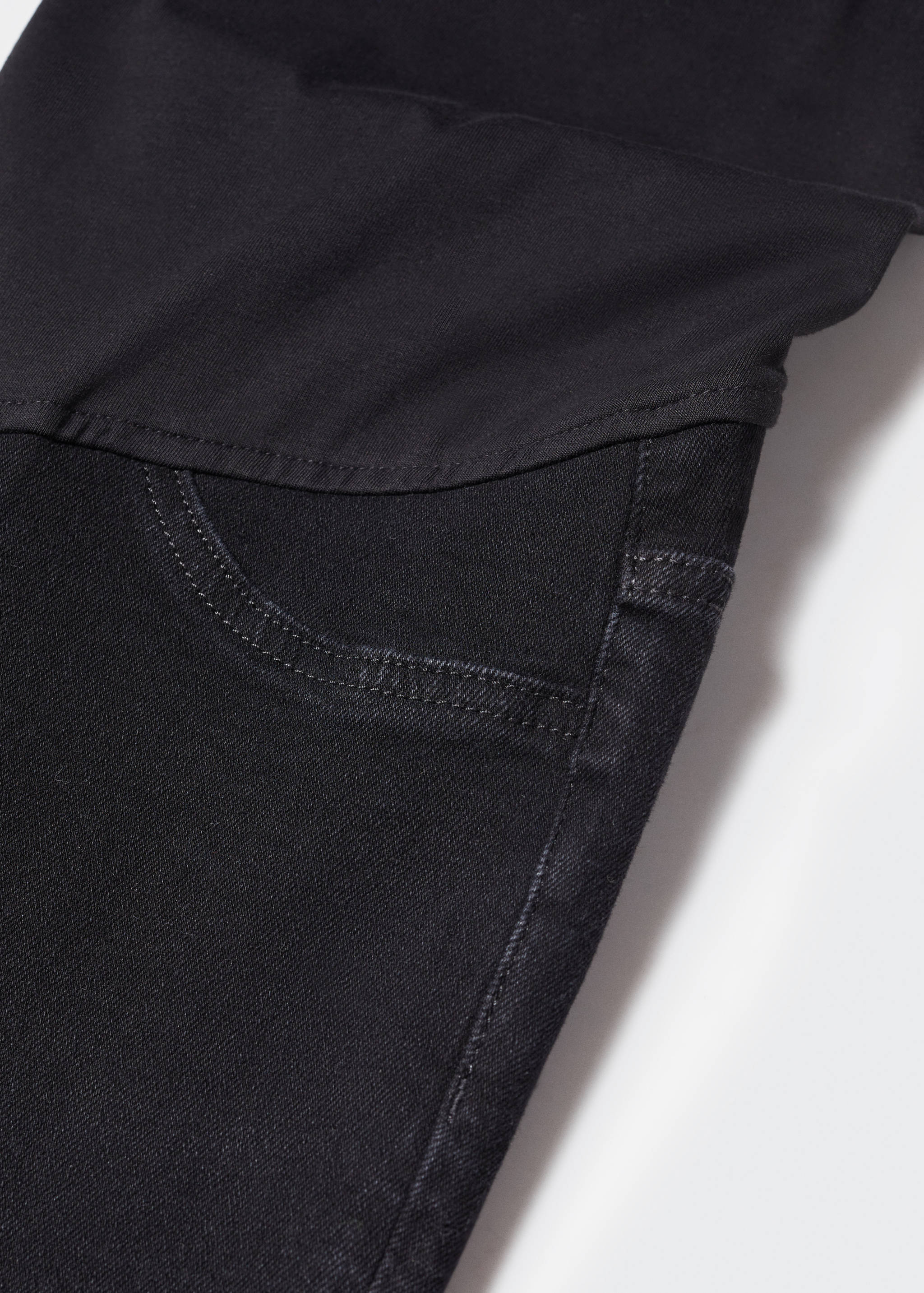 Maternity flared cropped jeans - Details of the article 8