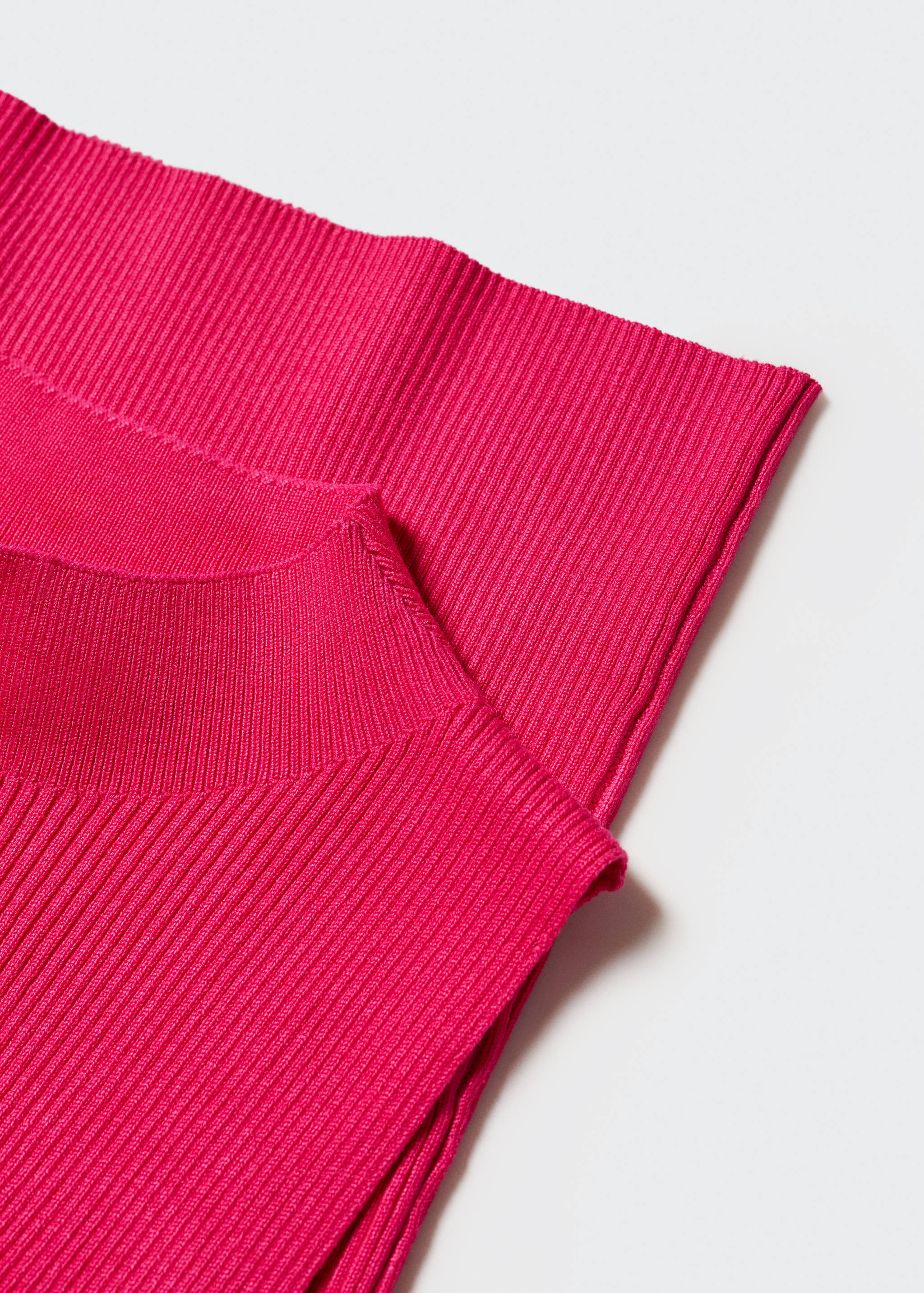 Perkins-neck ribbed top - Details of the article 8