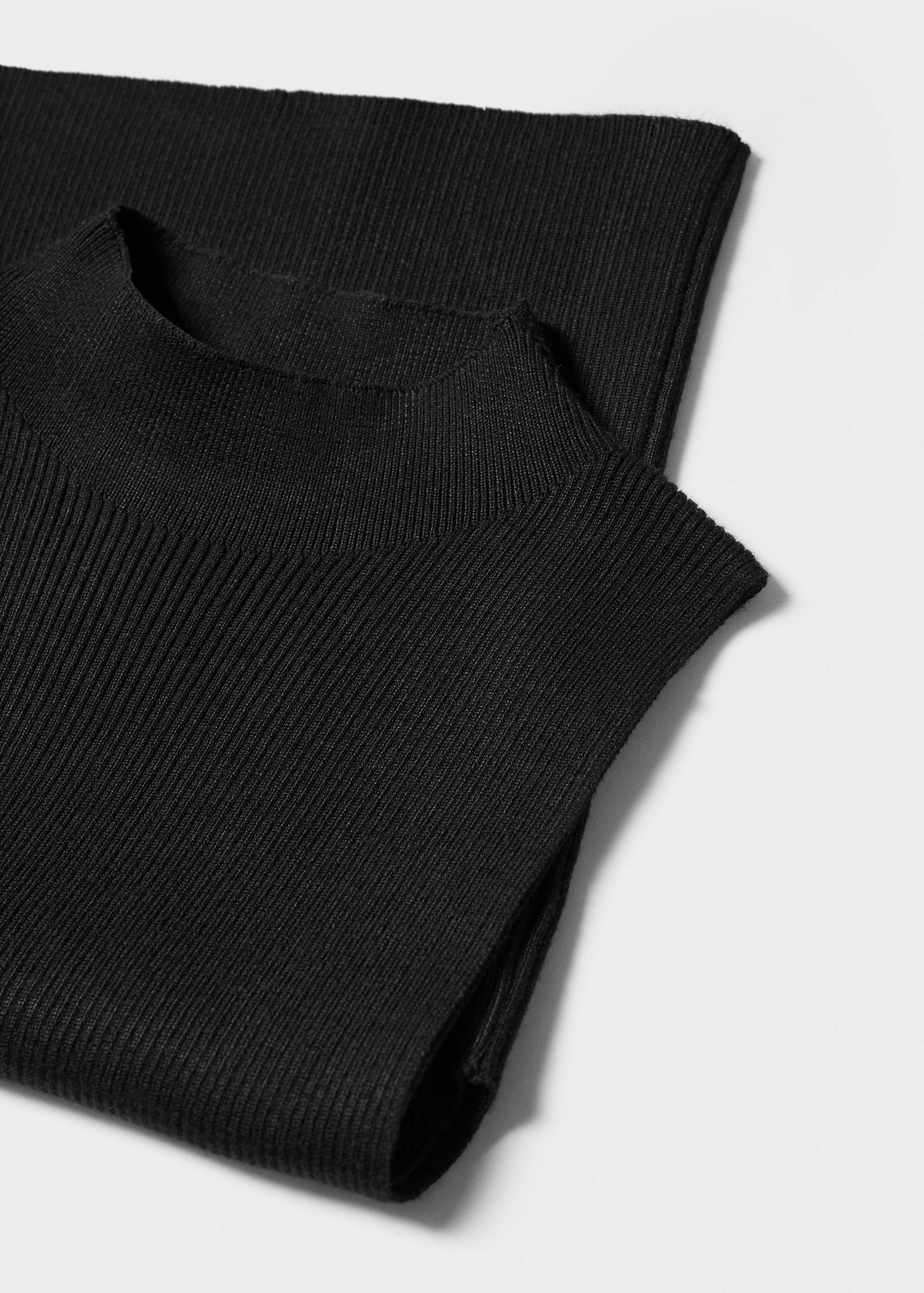 Perkins-neck ribbed top - Details of the article 8