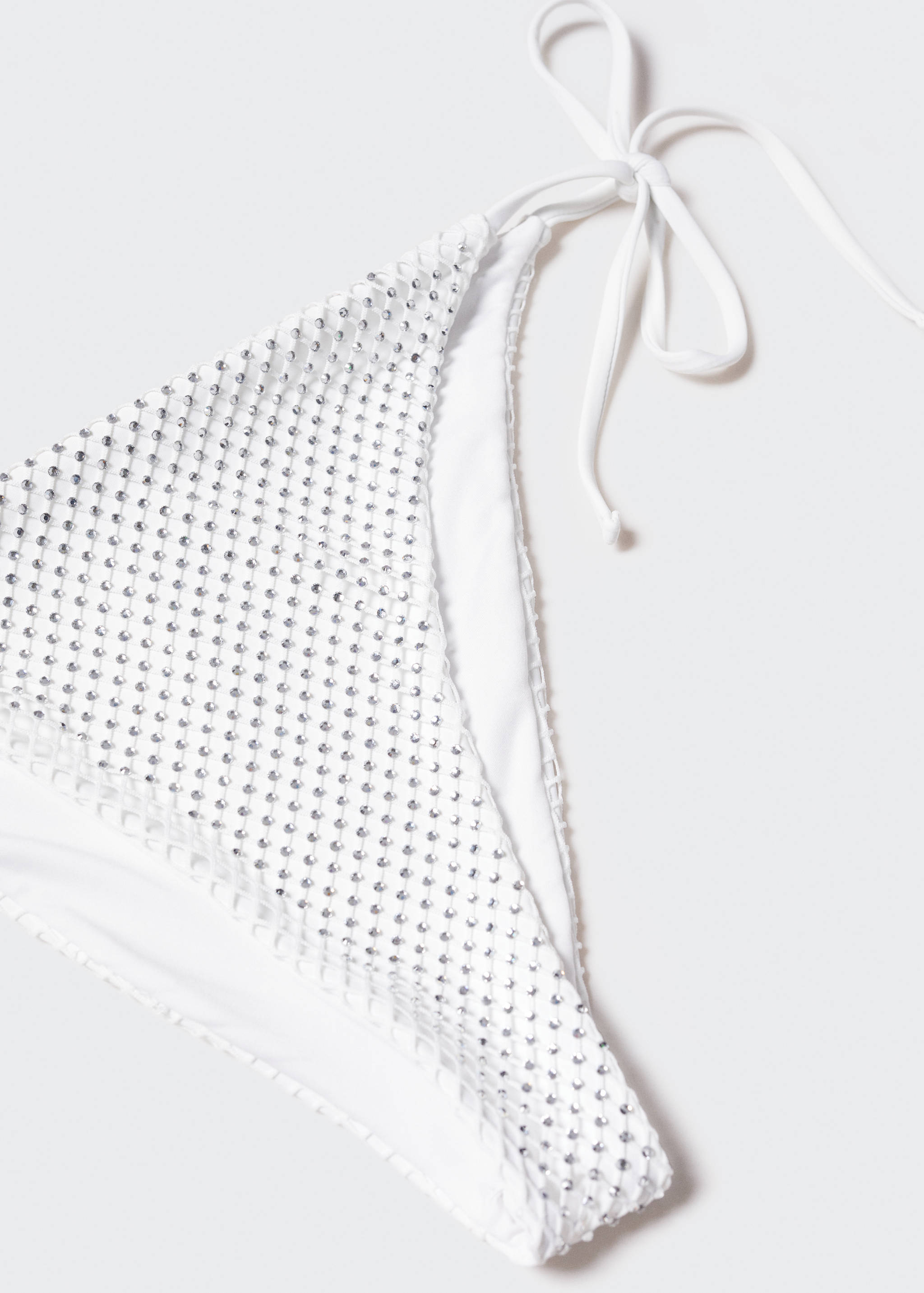 Rhinestone Brazilian bikini bottoms - Details of the article 8