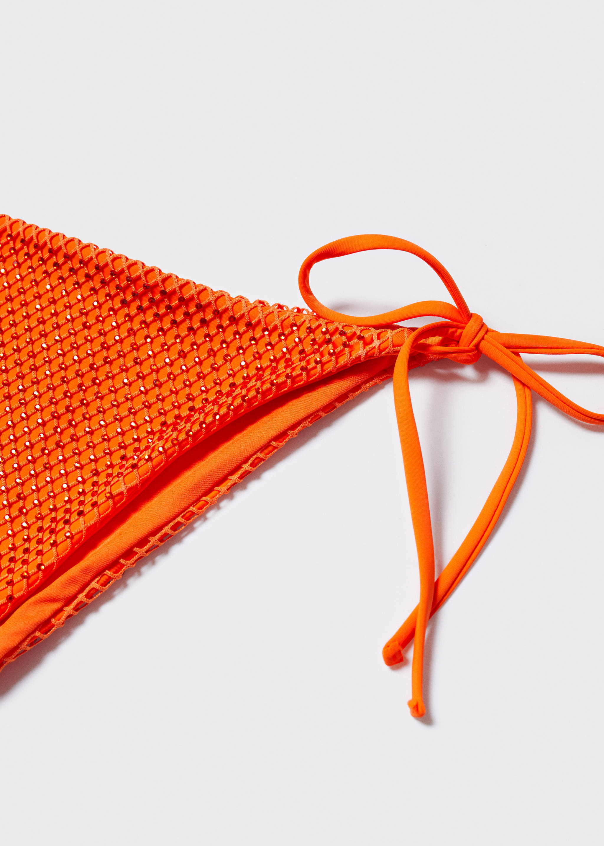 Rhinestone Brazilian bikini bottoms - Details of the article 8