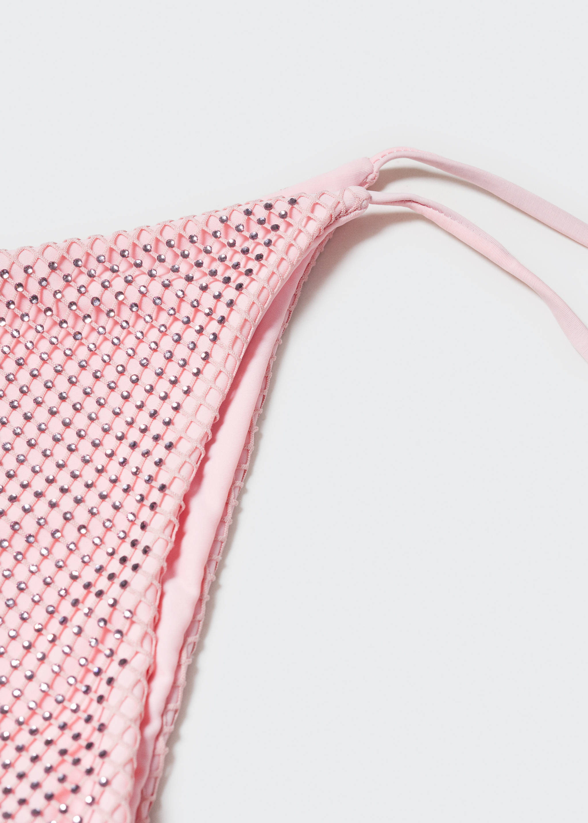 Rhinestone Brazilian bikini bottoms - Details of the article 8