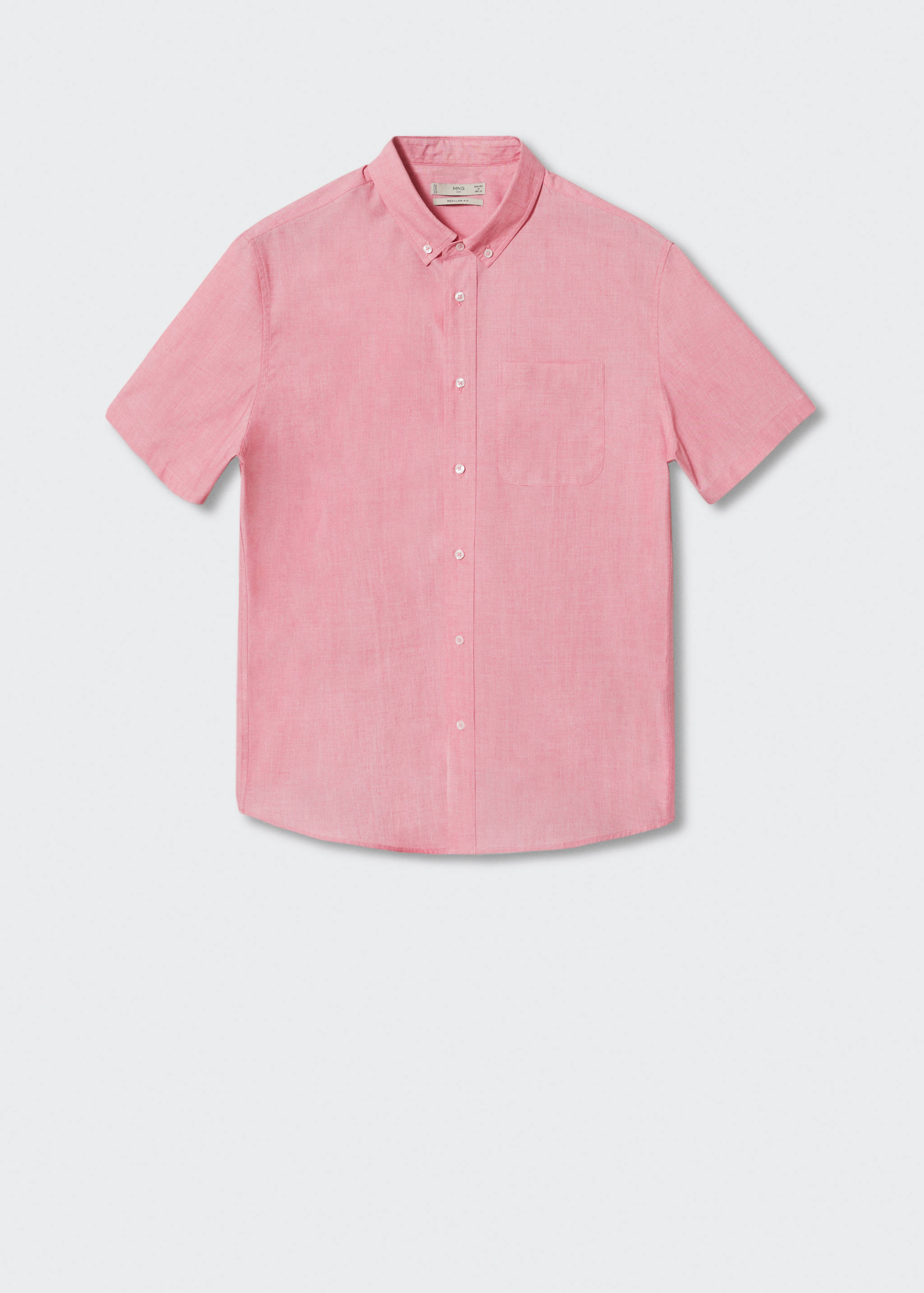 Chemise coton manches courtes - Article sans modèle