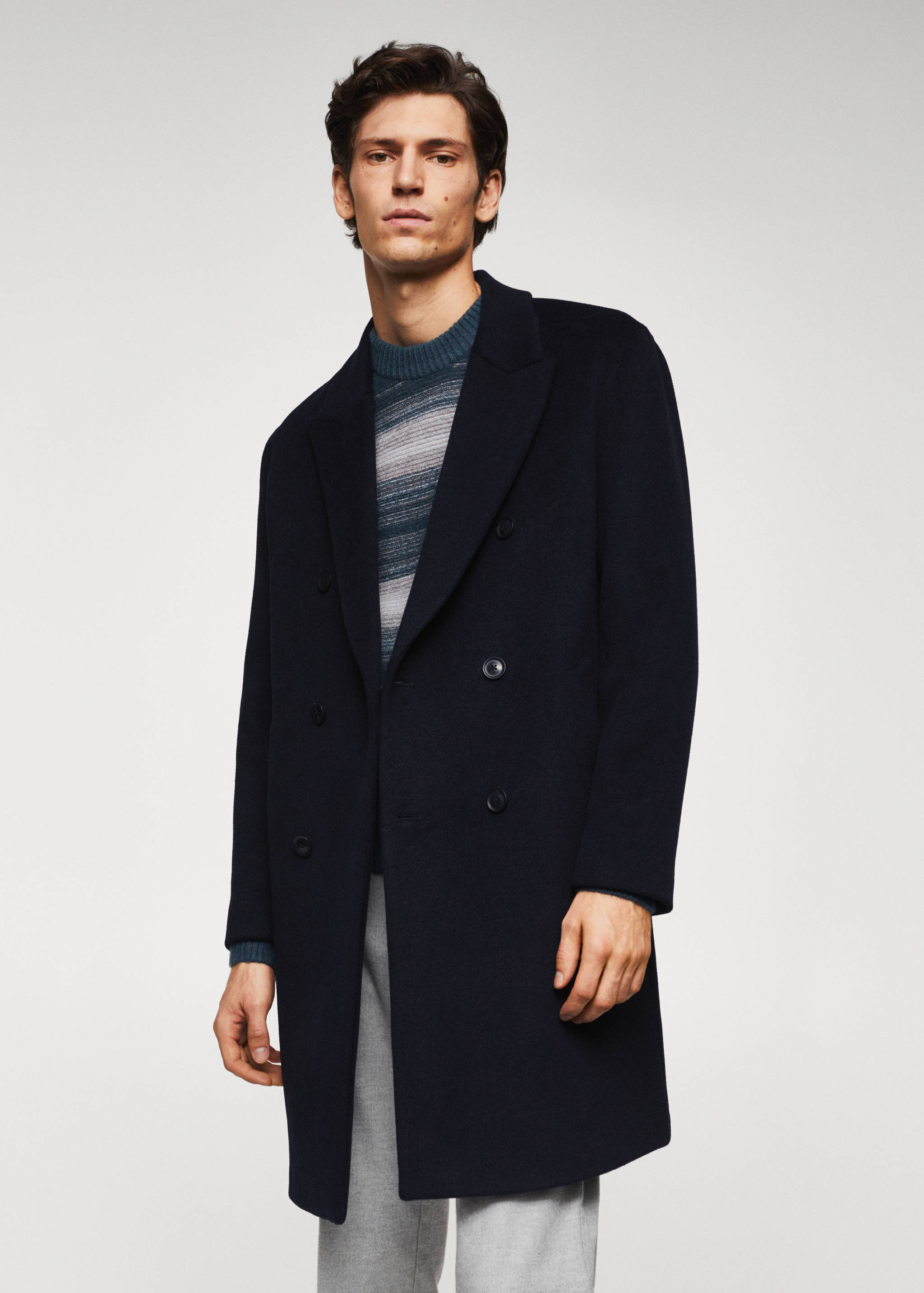Wool overcoat - Medium plane