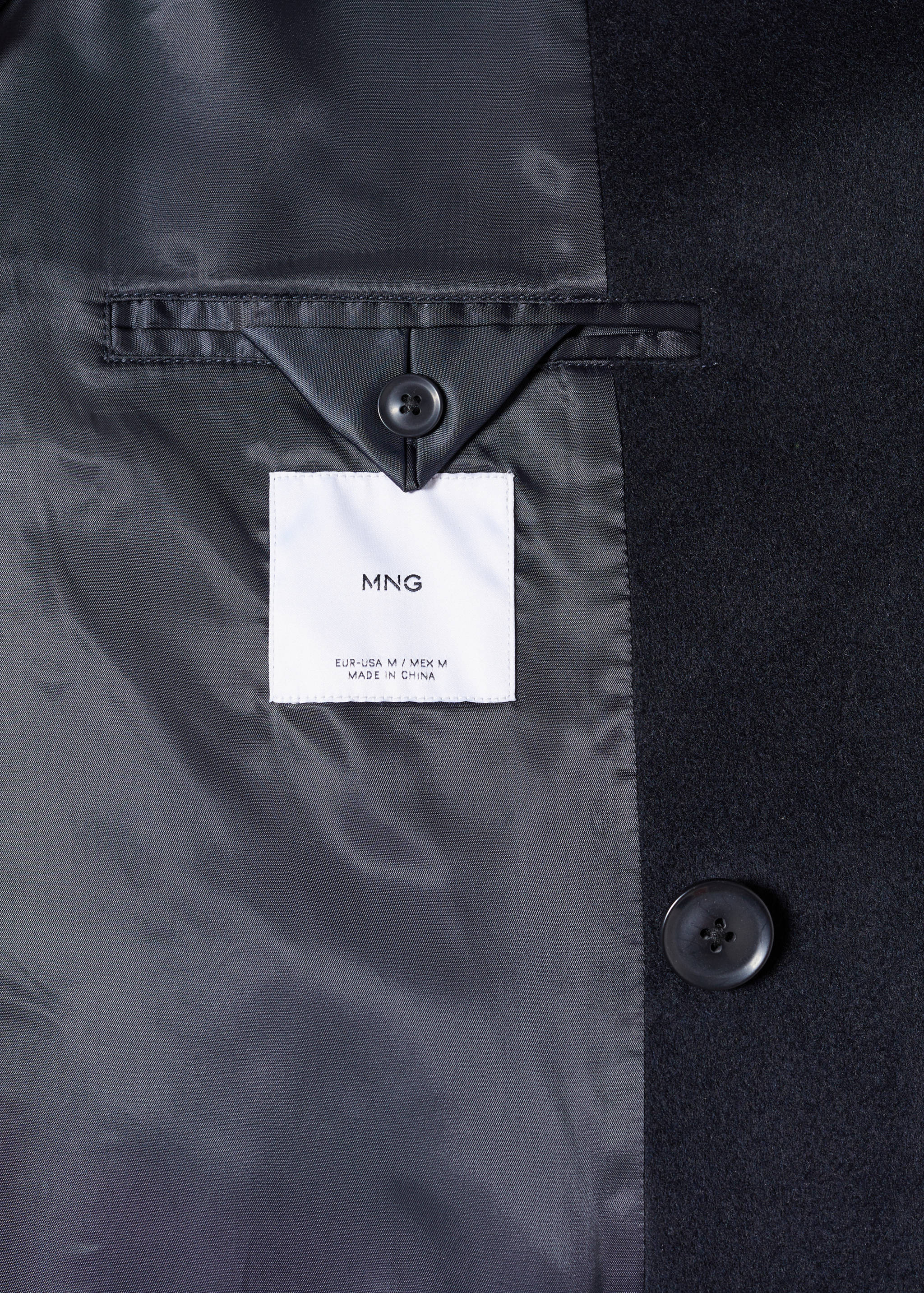 Wool overcoat - Details of the article 8