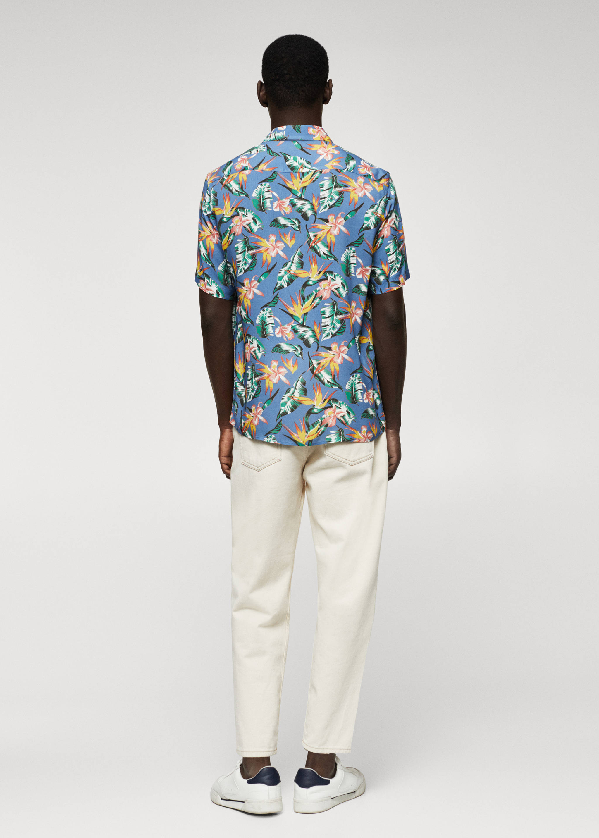 Chemise fluide hawaïenne - Verso de l’article