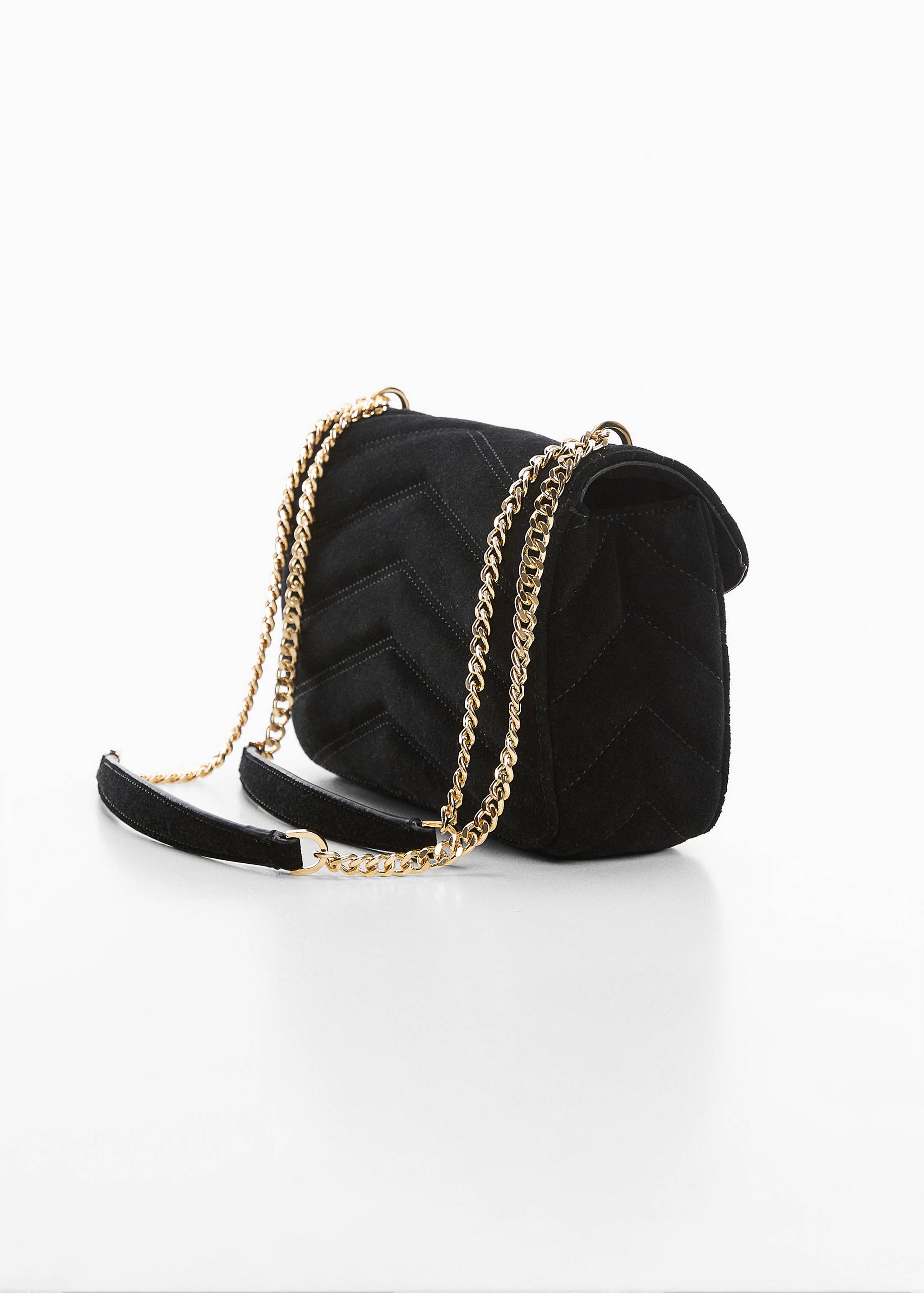 حقيبة جلدية بسلسلة - رؤية وسط