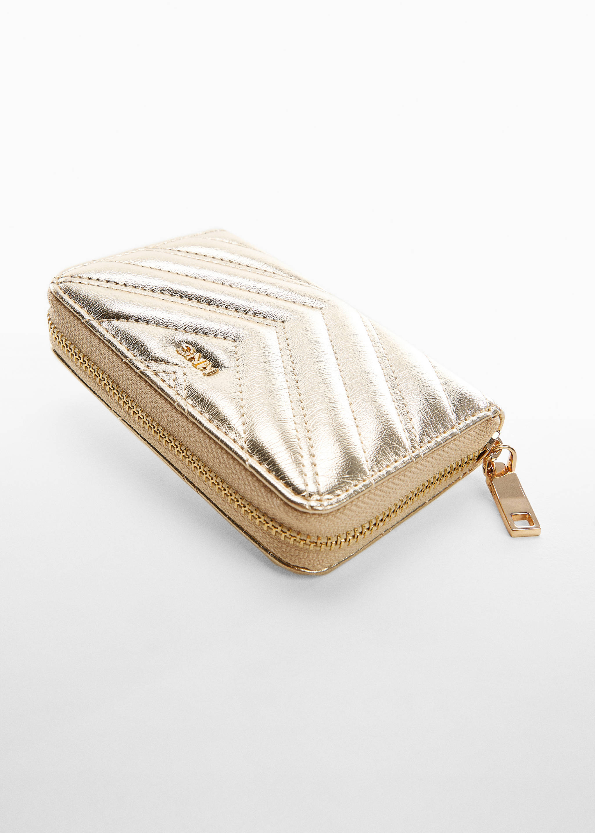 填充金属质感钱包 - null