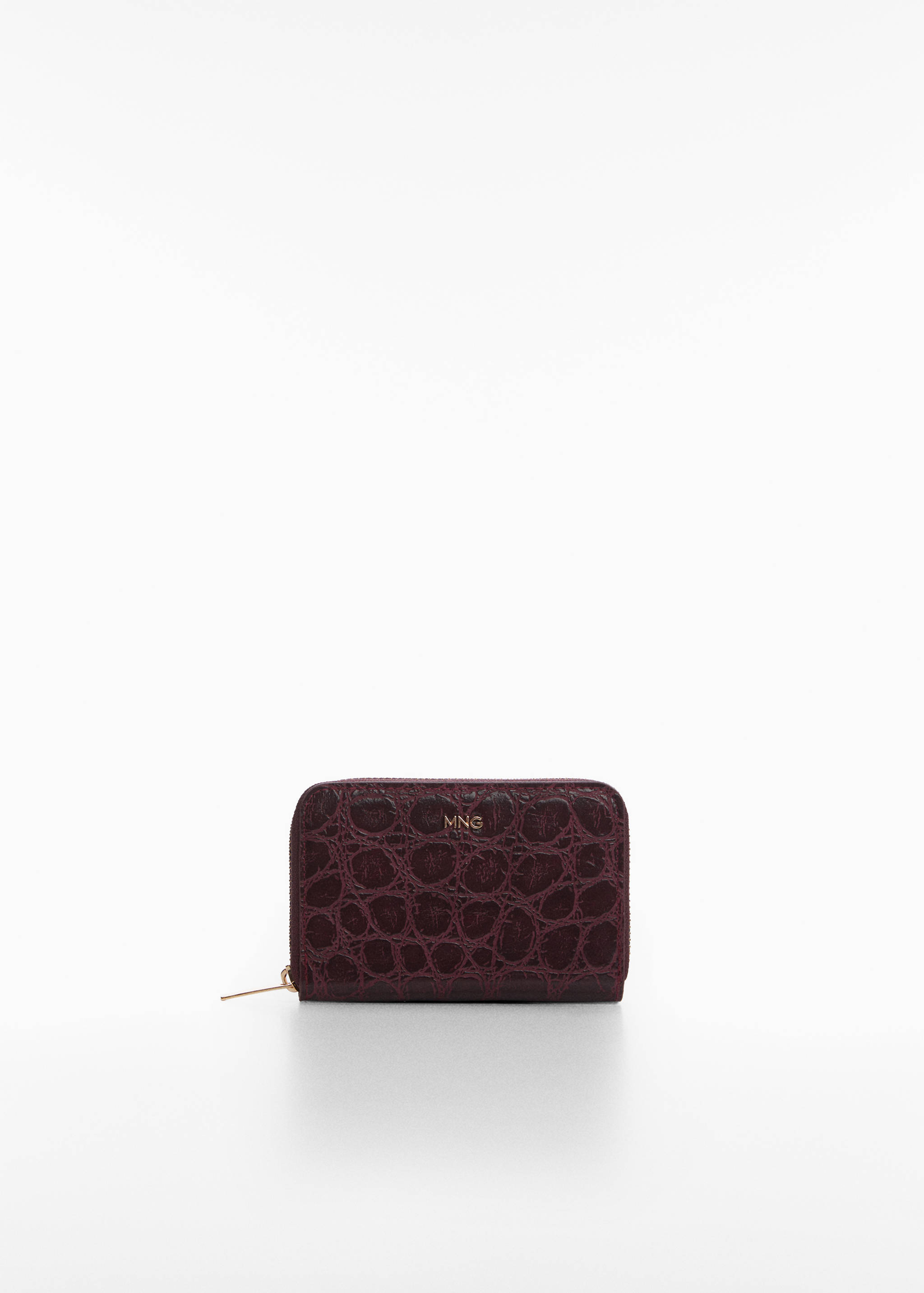 Croc-effect wallet - Article without model