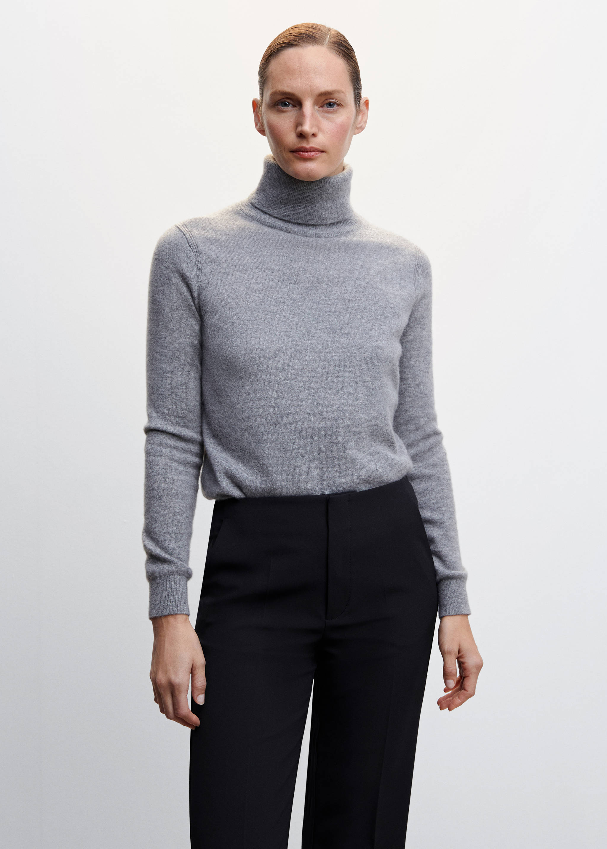 Wide leg fluid trousers - Details of the article 1