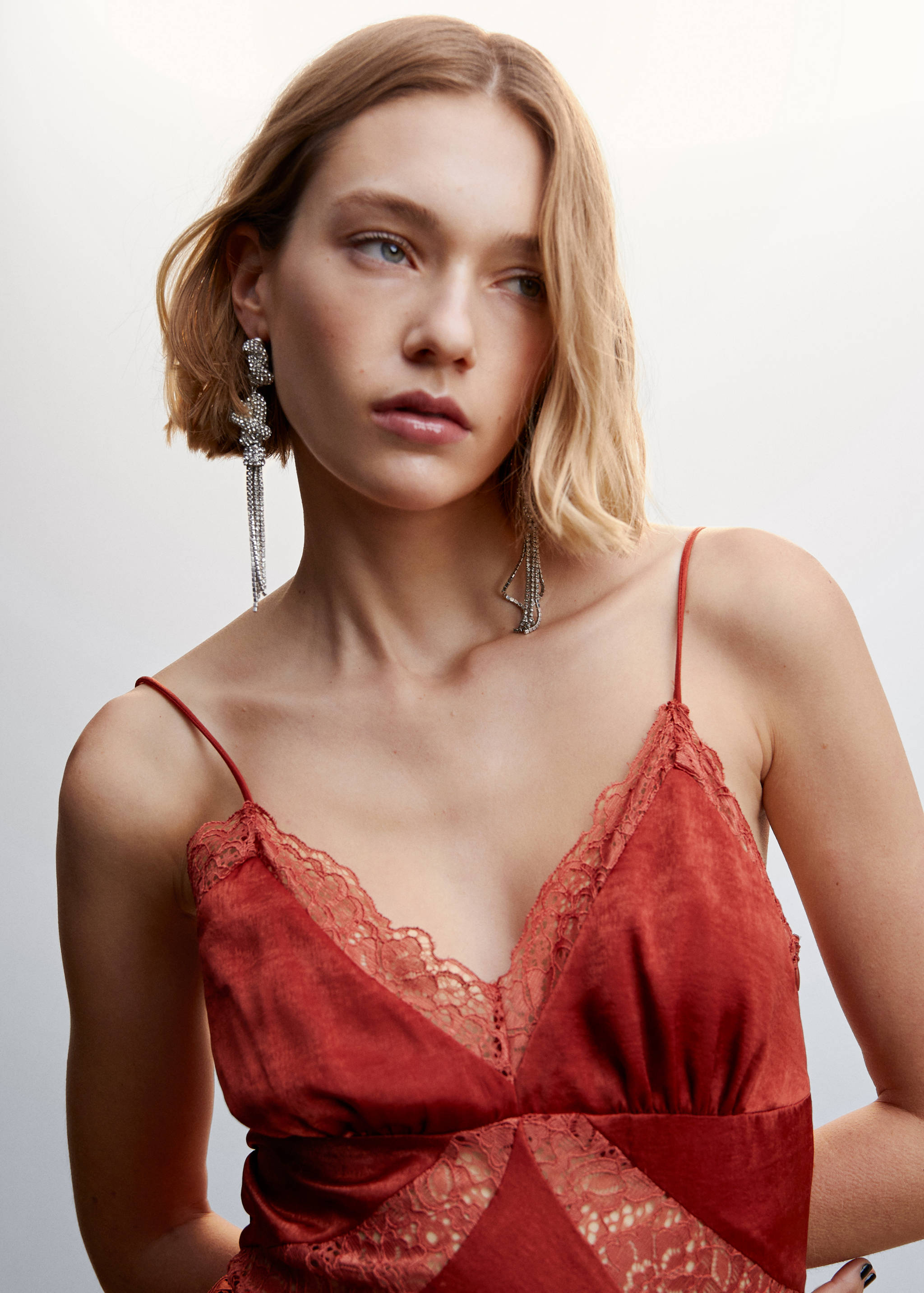 Lace camisole dress - Details of the article 1