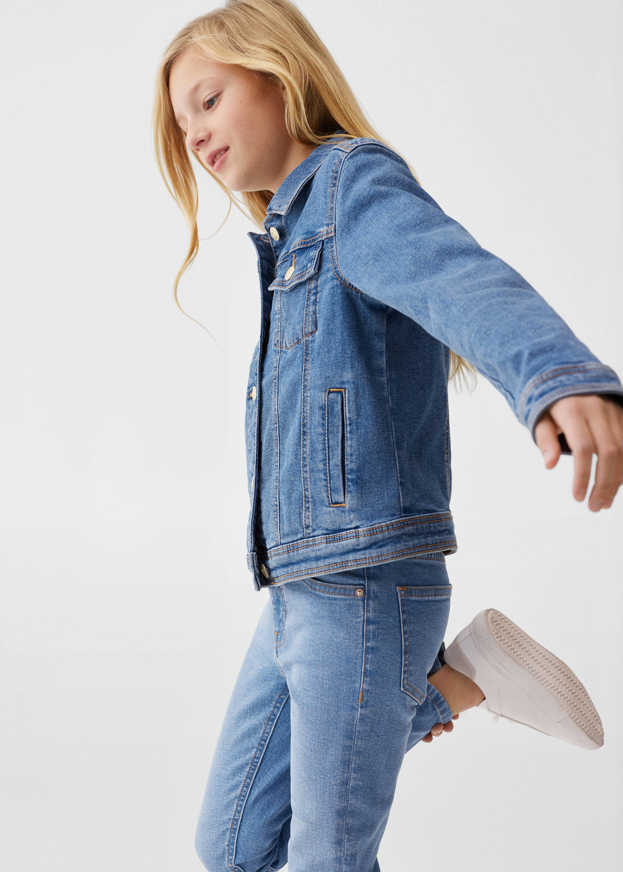 Pockets denim jacket - Medium plane