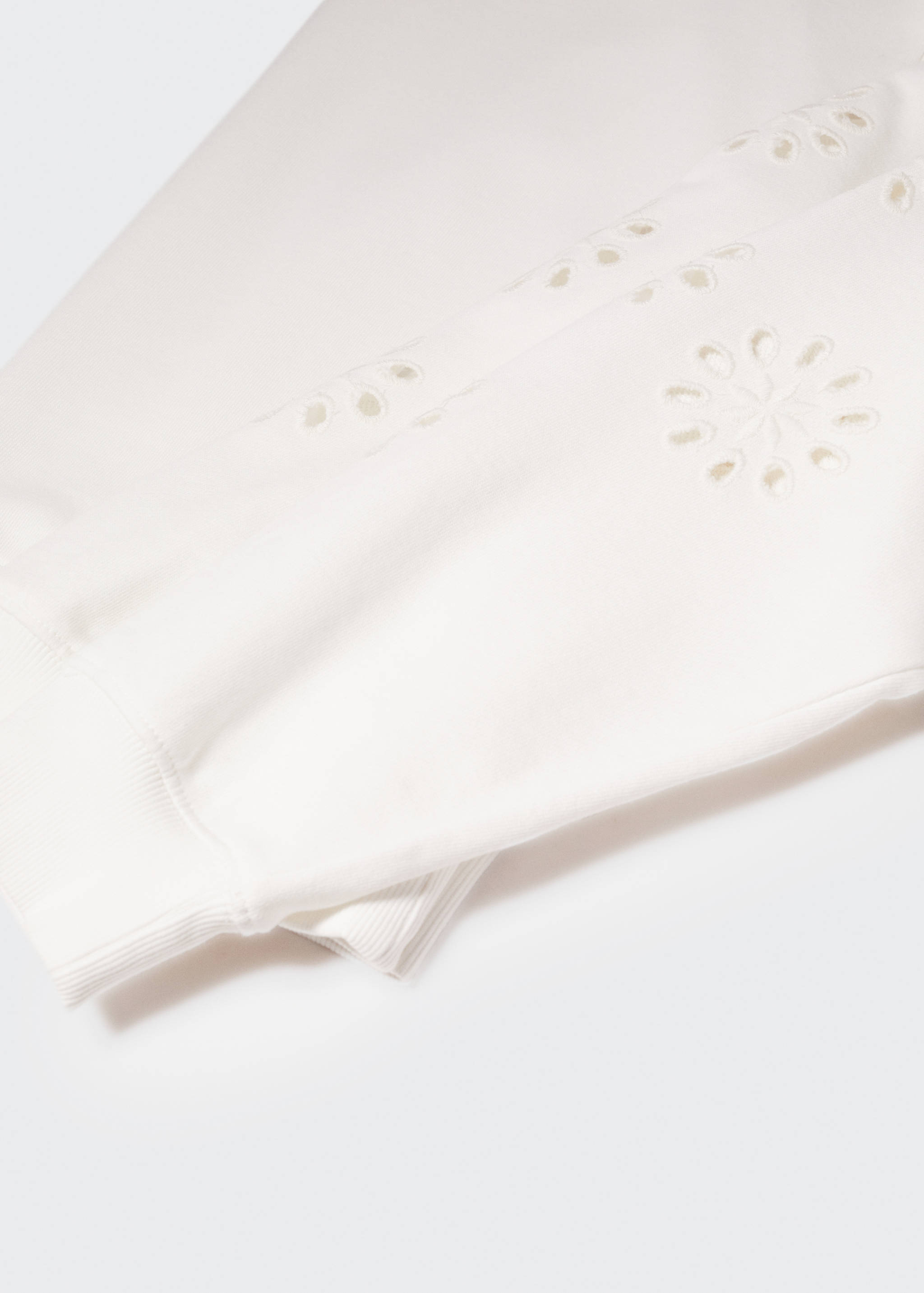 Sweat-shirt manches perforées - Détail de l'article 8