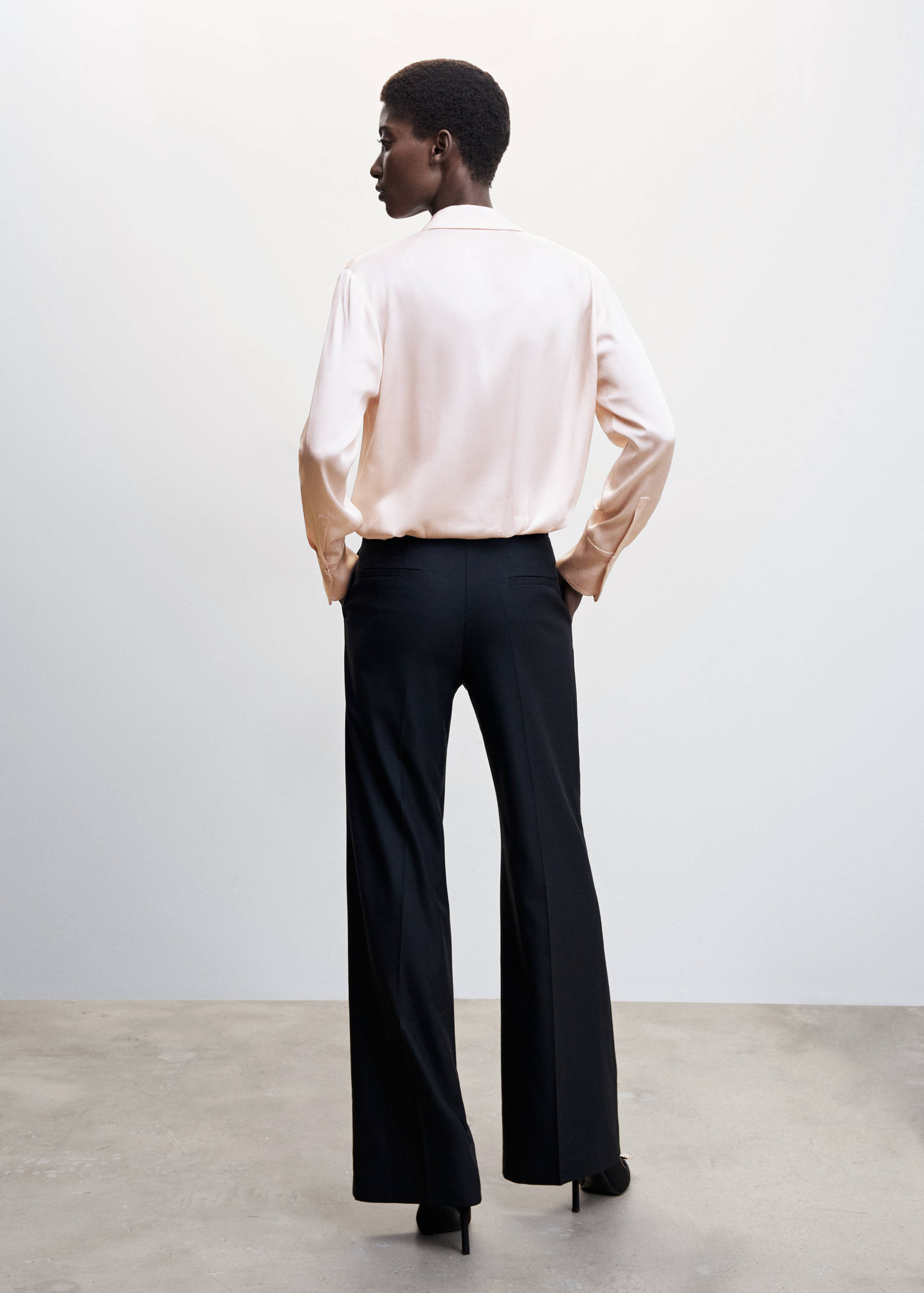 Blouse fluide rabats - Verso de l’article