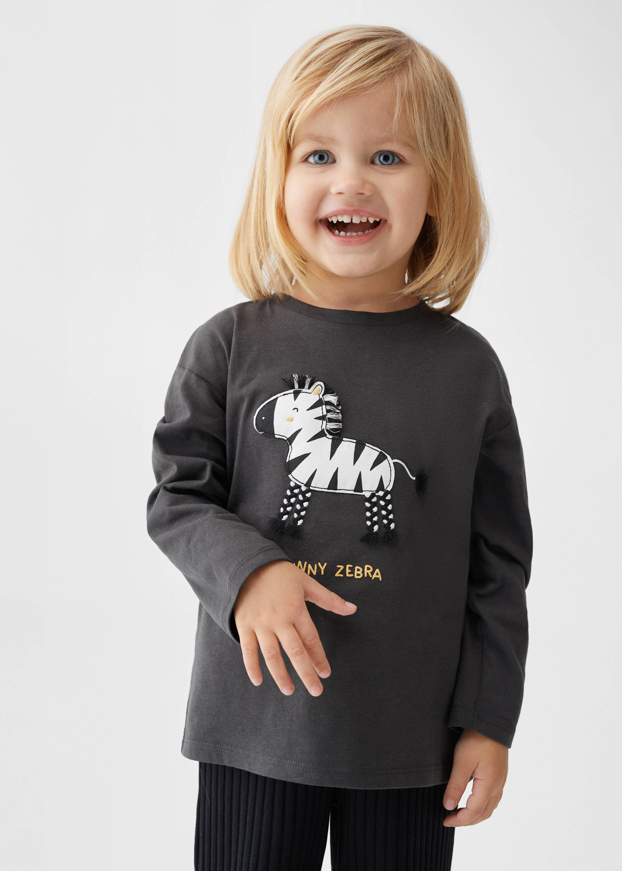 Printed long sleeve t-shirt - General plane