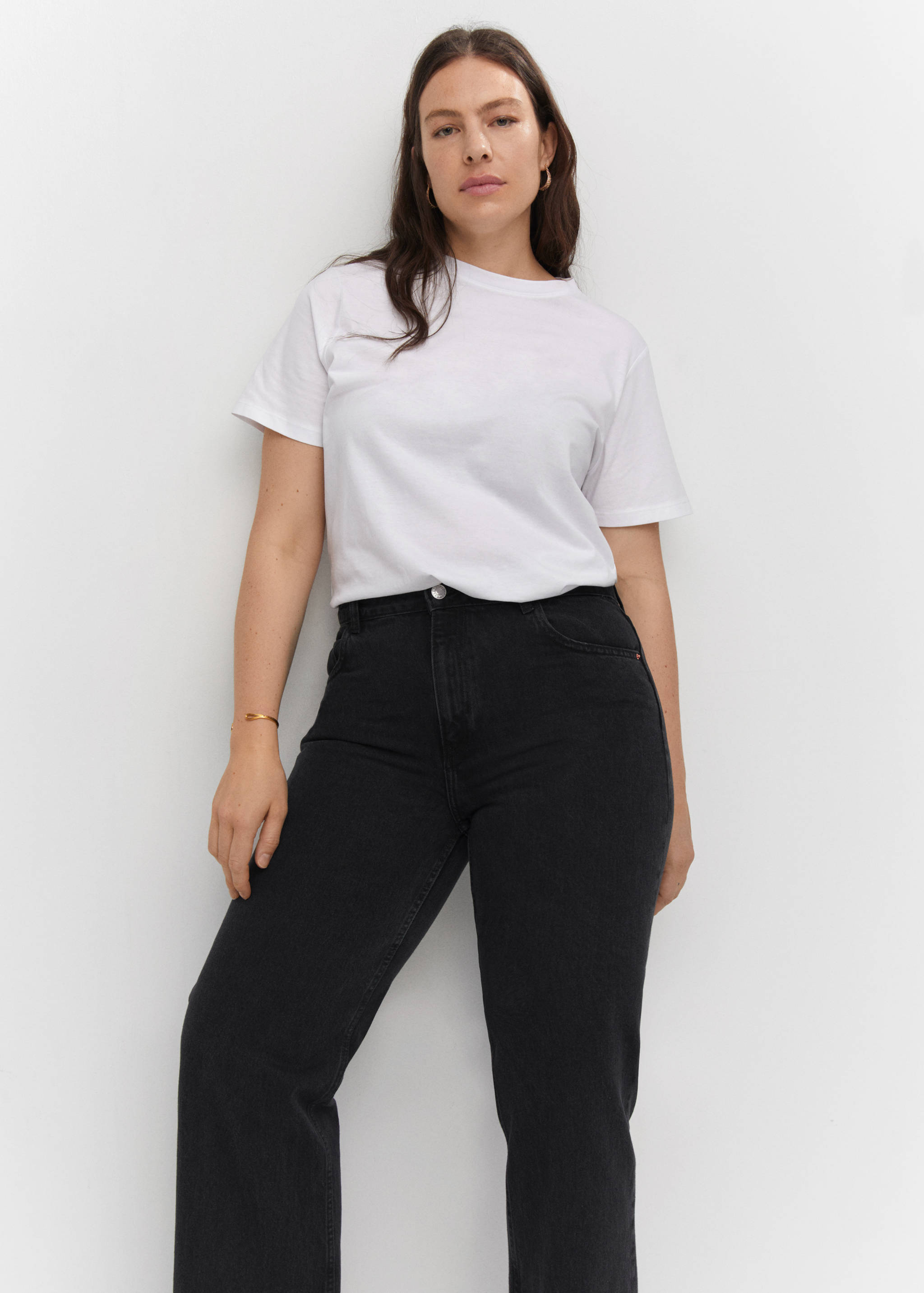 Jeans wideleg tiro medio - Detalle del artículo 5