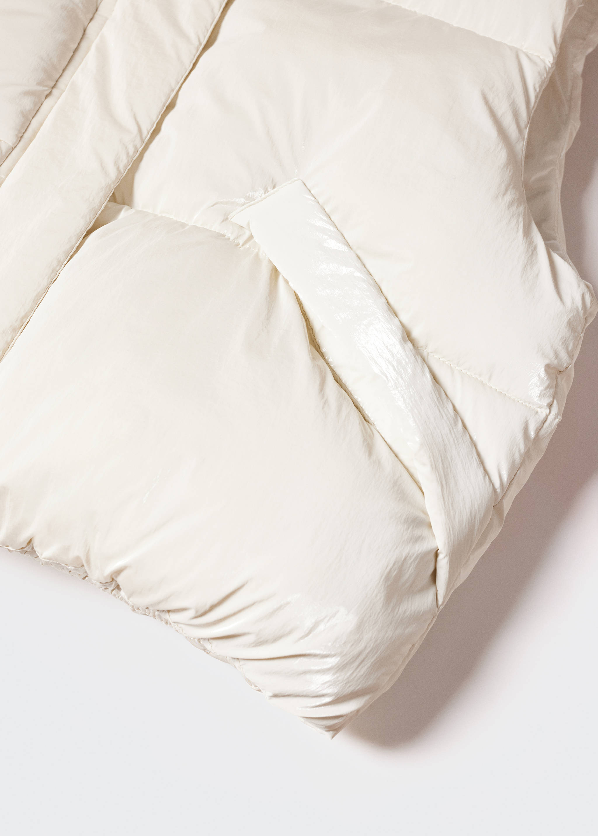 Shiny quilted gilet - Details of the article 8