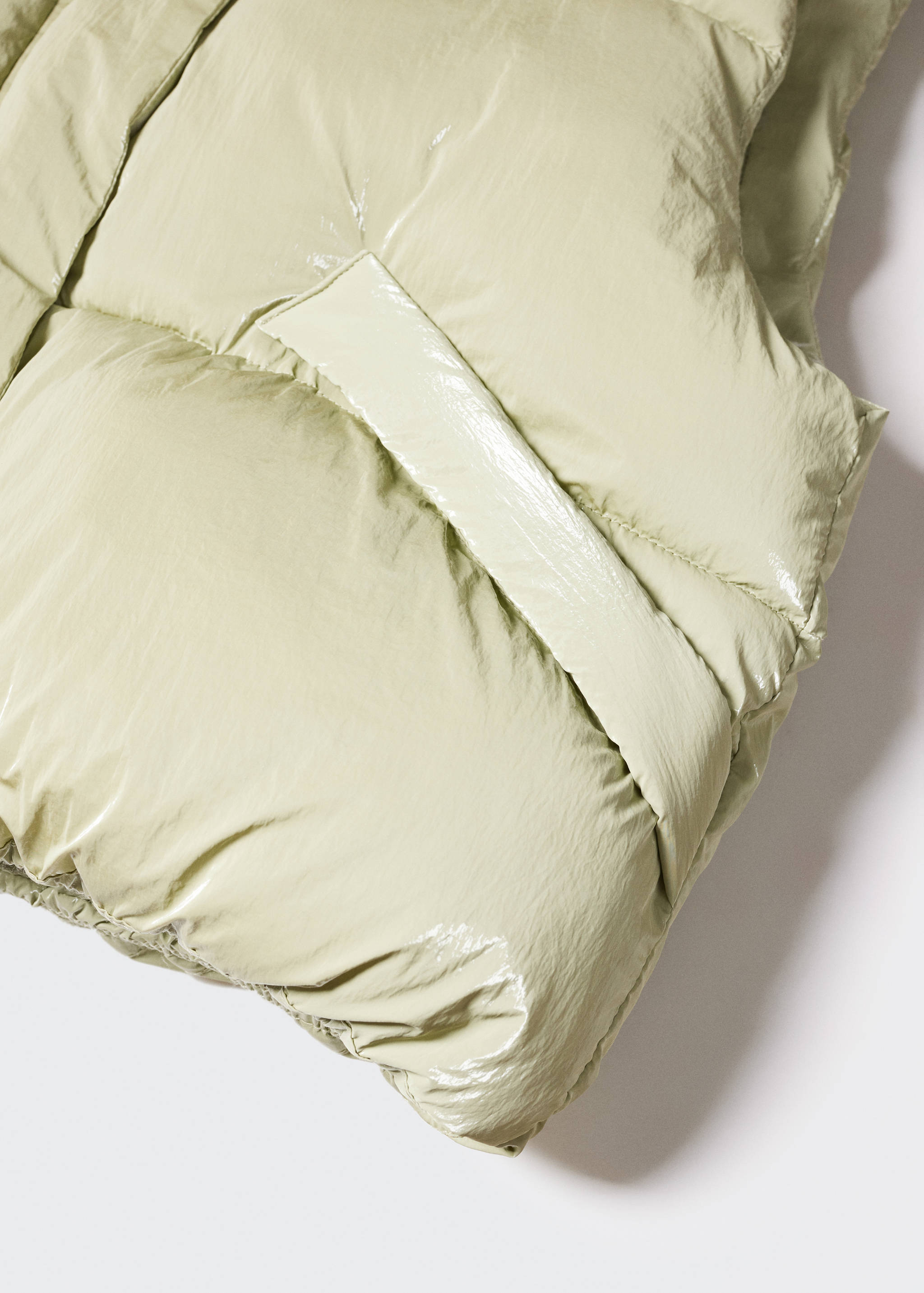Shiny quilted gilet - Details of the article 8