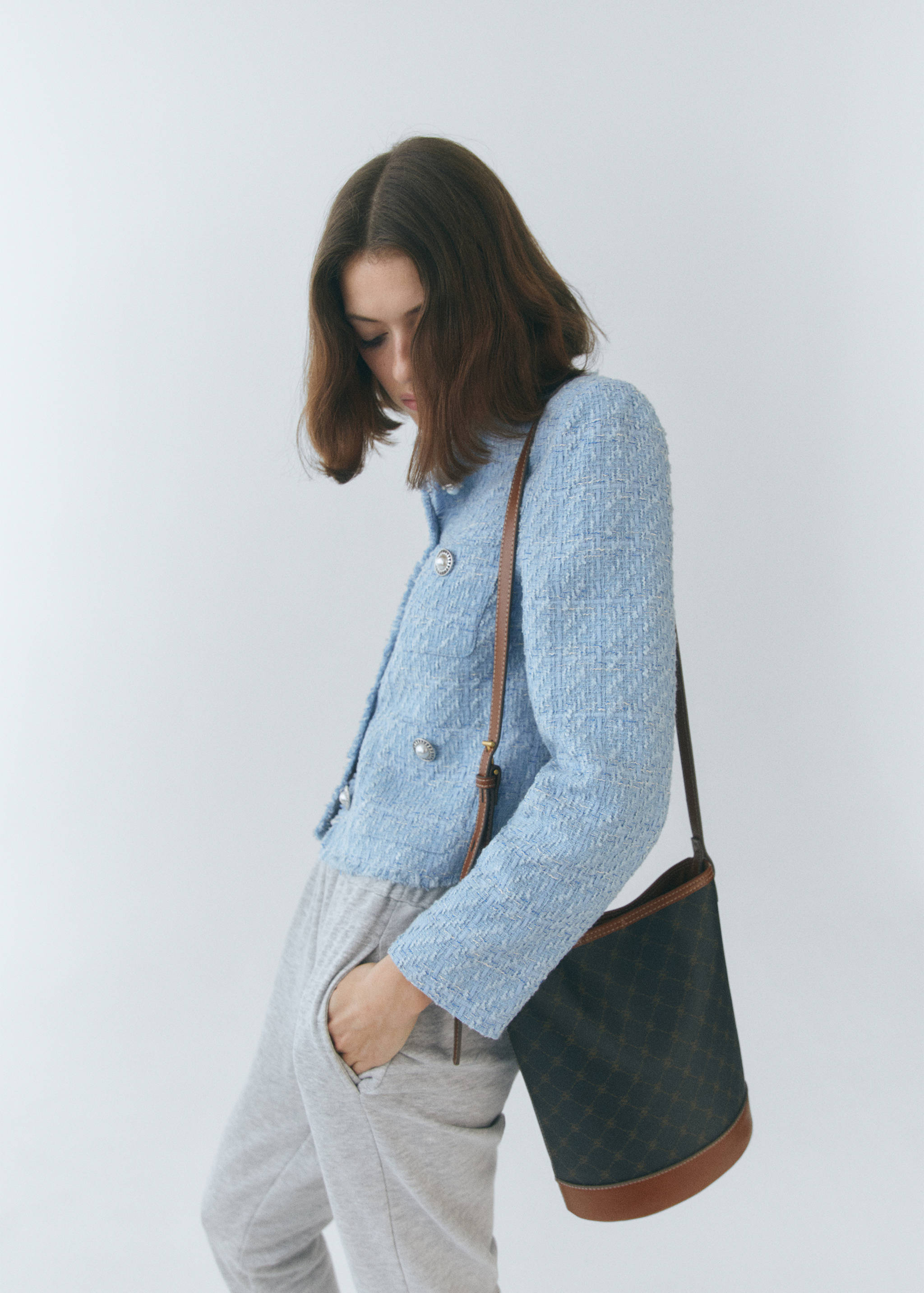 Сумка-ведро с принтованным логотипом - Деталь изделия 7