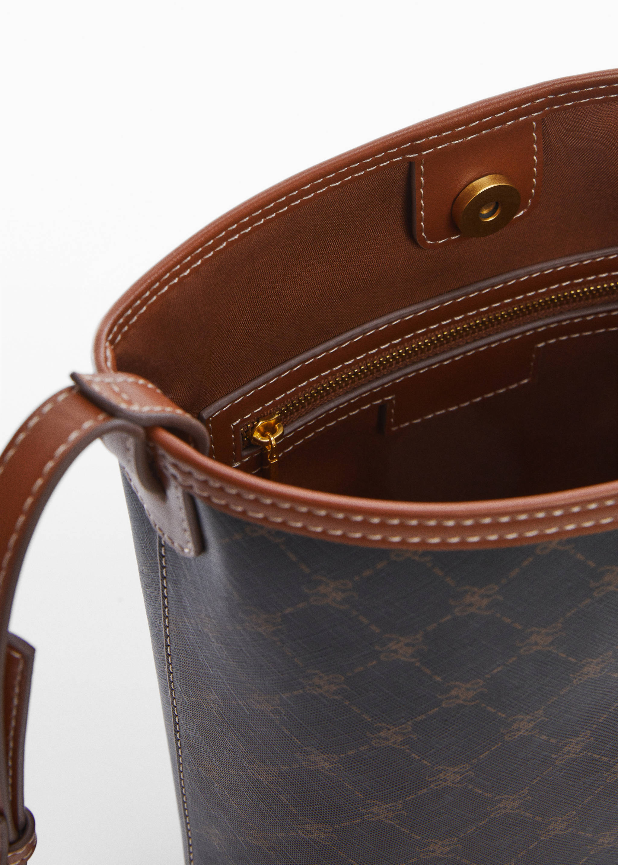 Сумка-ведро с принтованным логотипом - Деталь изделия 2