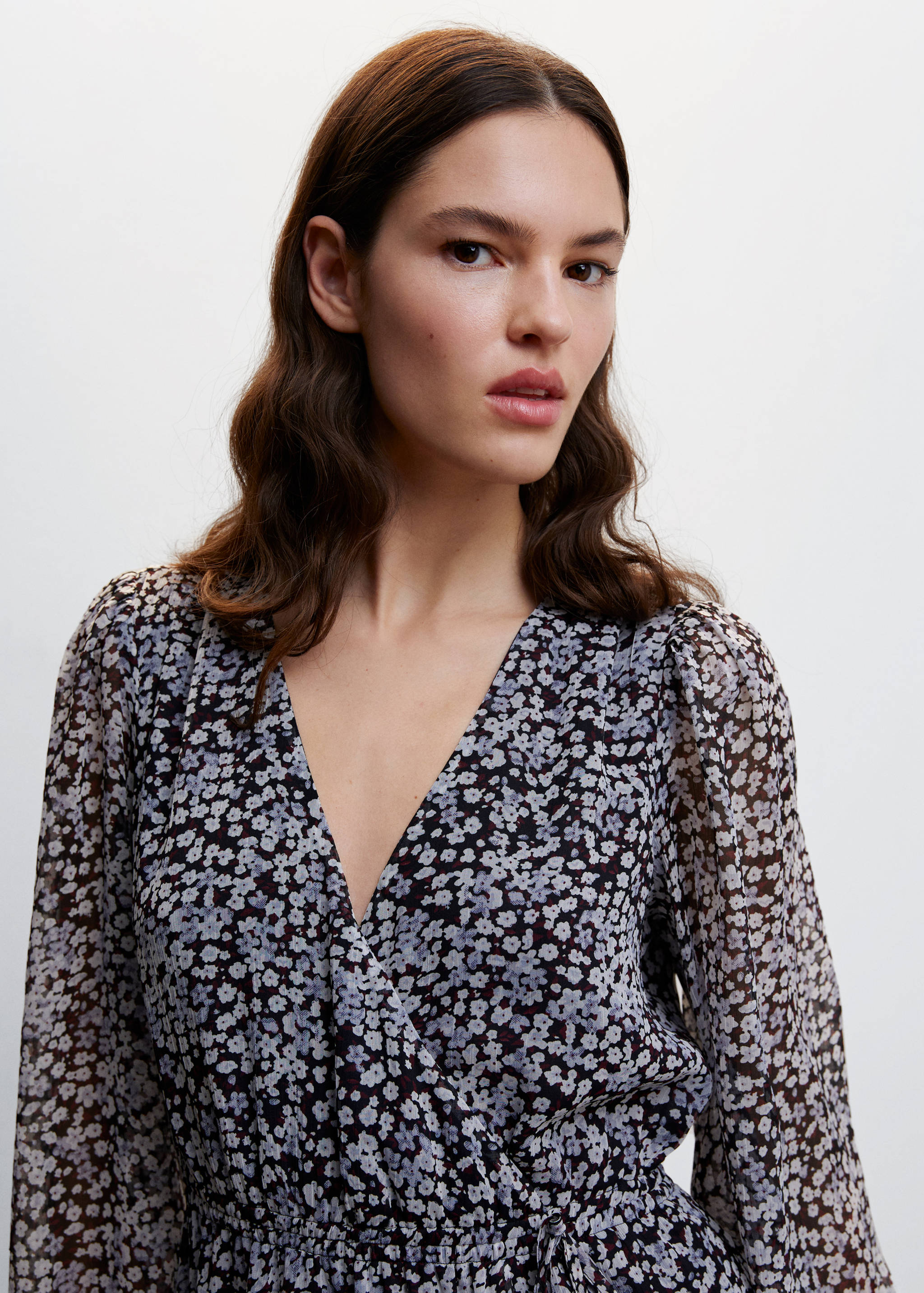 Robe à imprimé fleurs - Détail de l'article 1