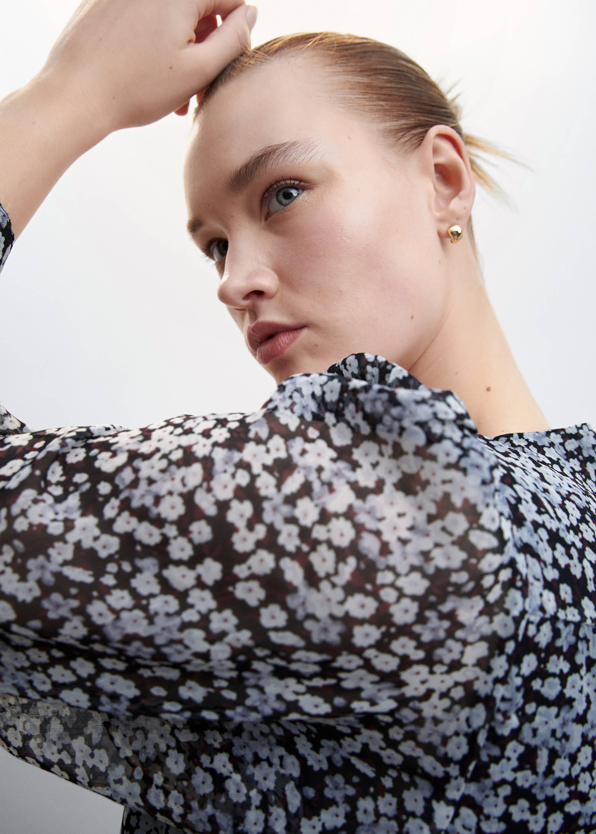 Robe à imprimé fleurs - Détail de l'article 4