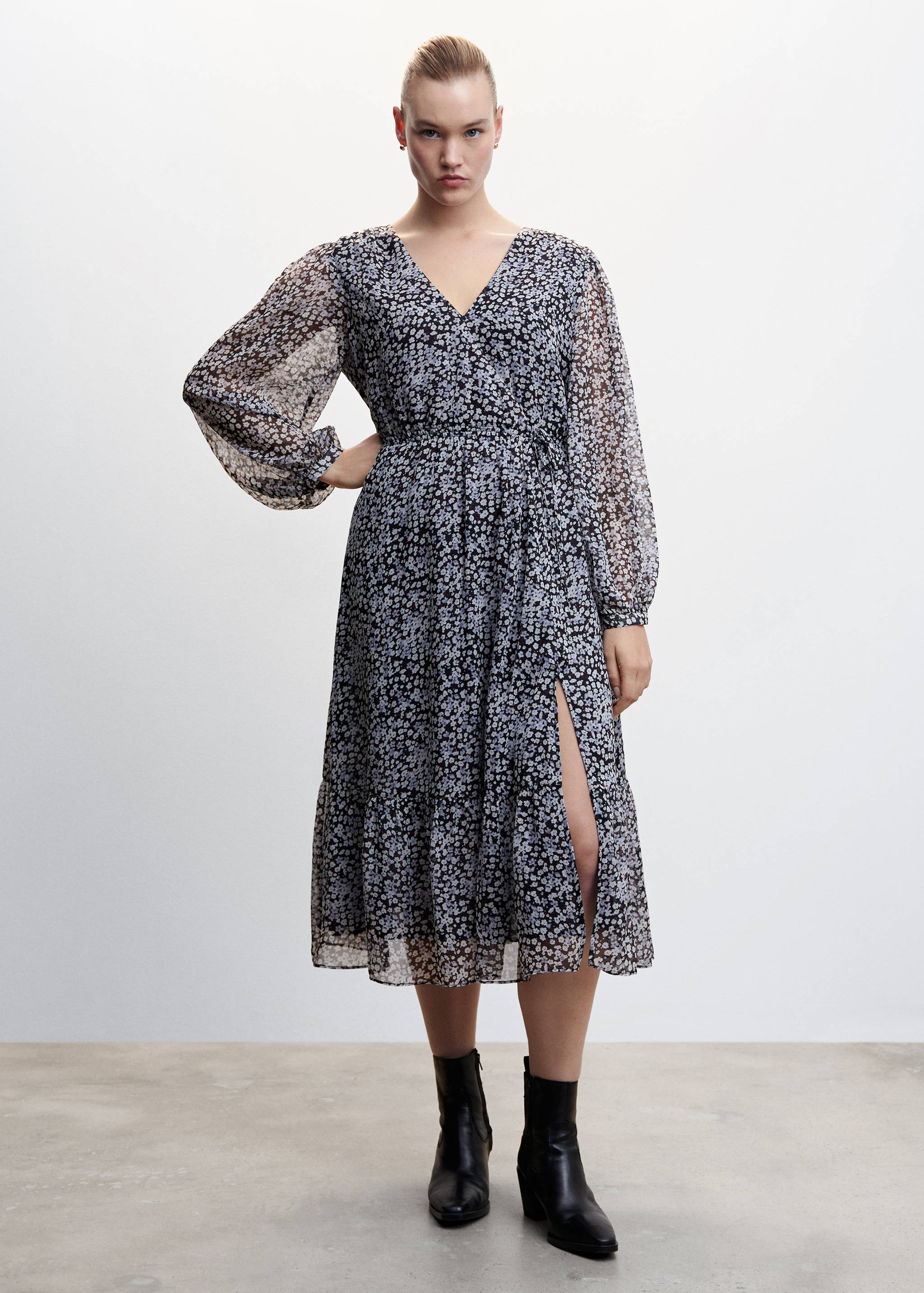 Robe à imprimé fleurs - Détail de l'article 3