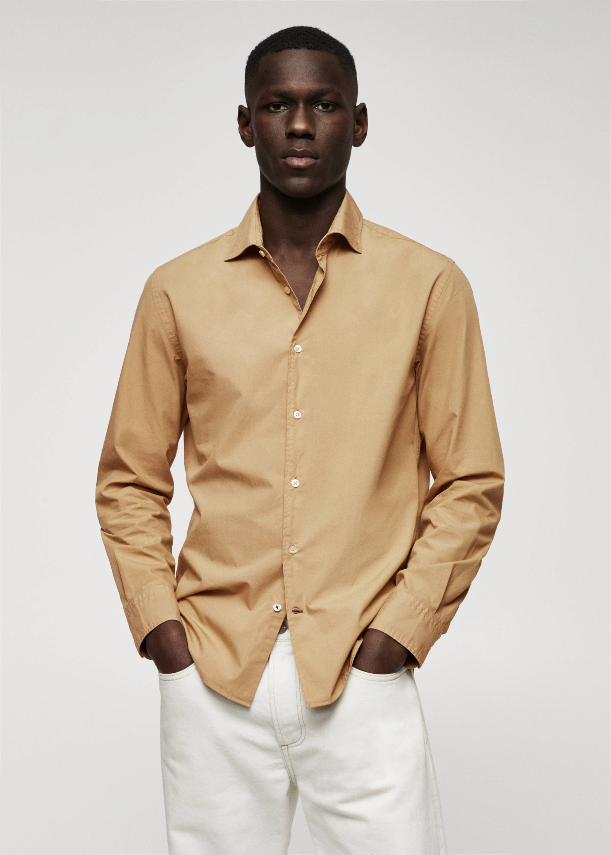 Chemise 100 % coton - Plan moyen