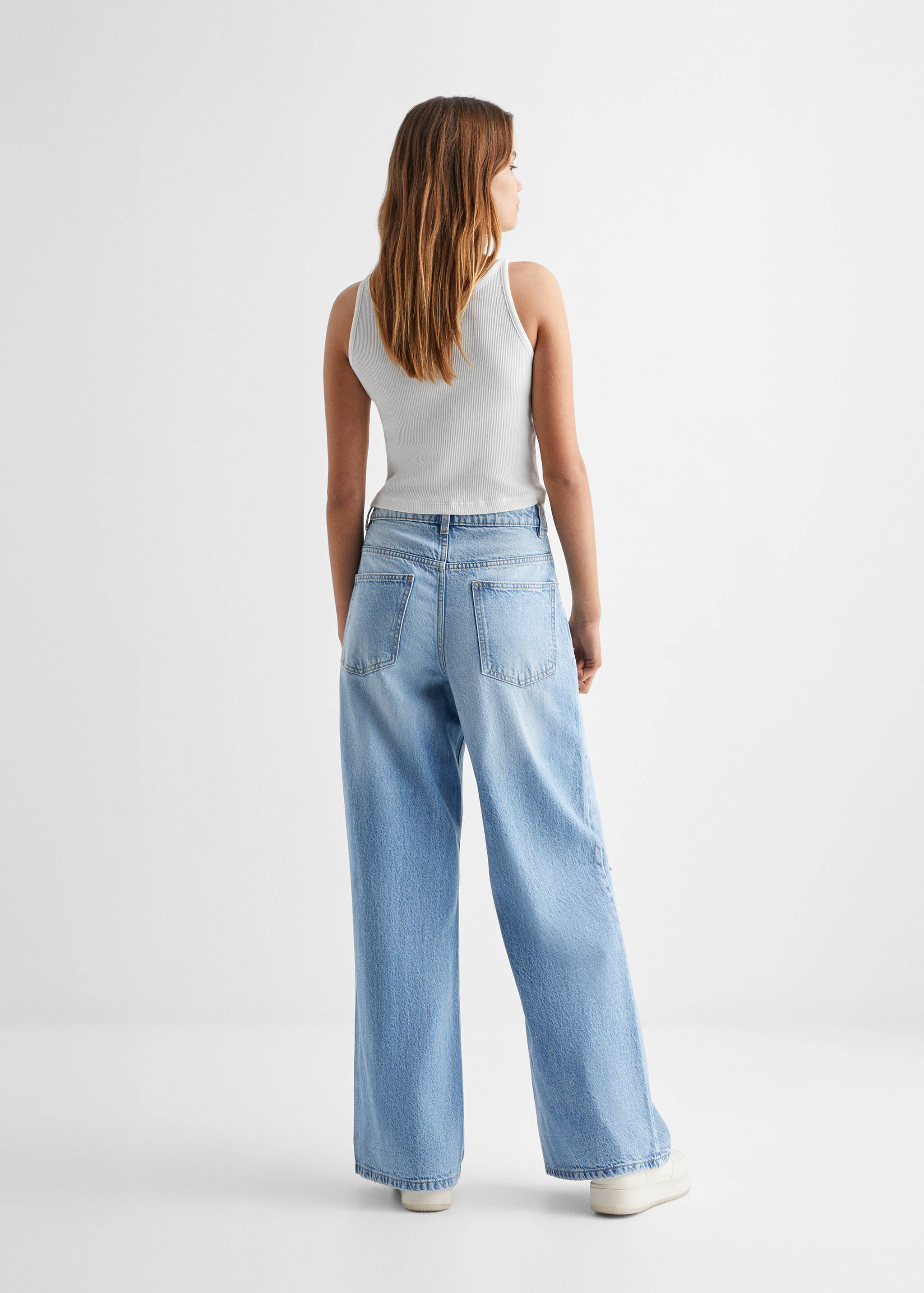 Cotton crop top - Reverse of the article