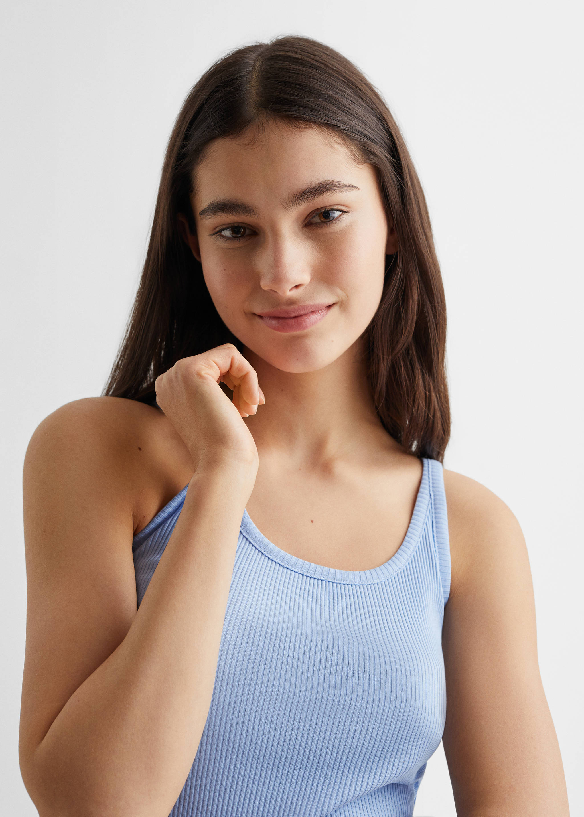 Cotton crop top - Details of the article 1