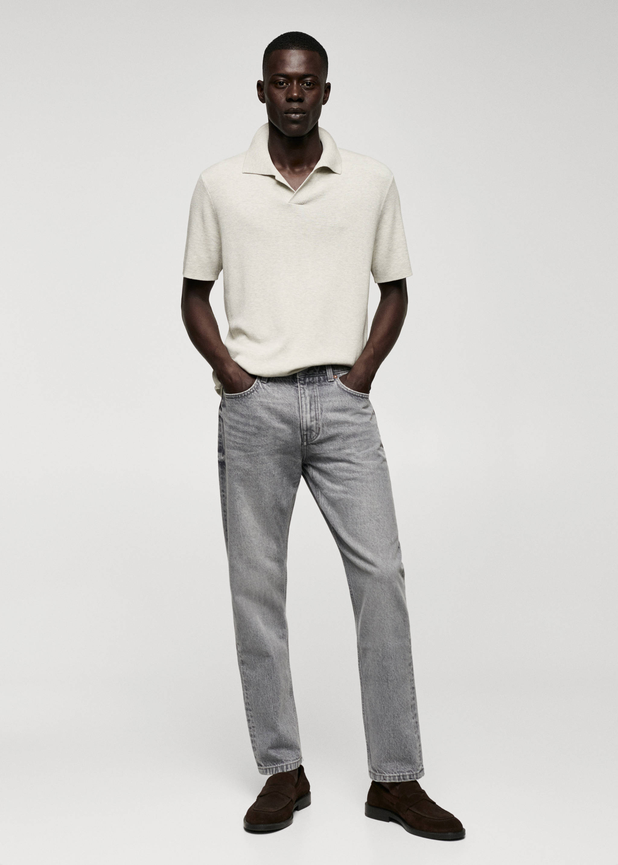 Bob straight-fit jeans - General plane