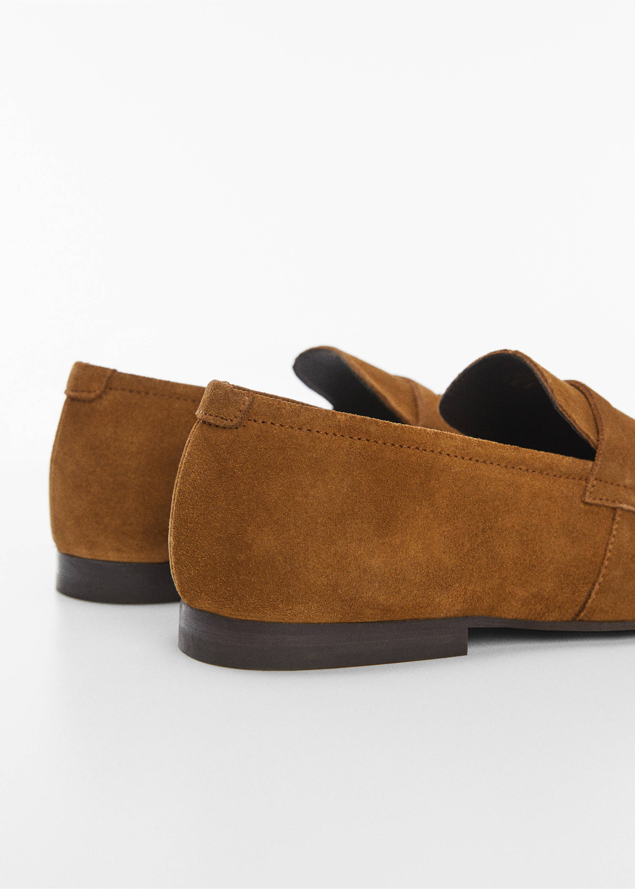 Мокасины из спилка - Деталь изделия 1, Песочный. Ref: 47024400-00.