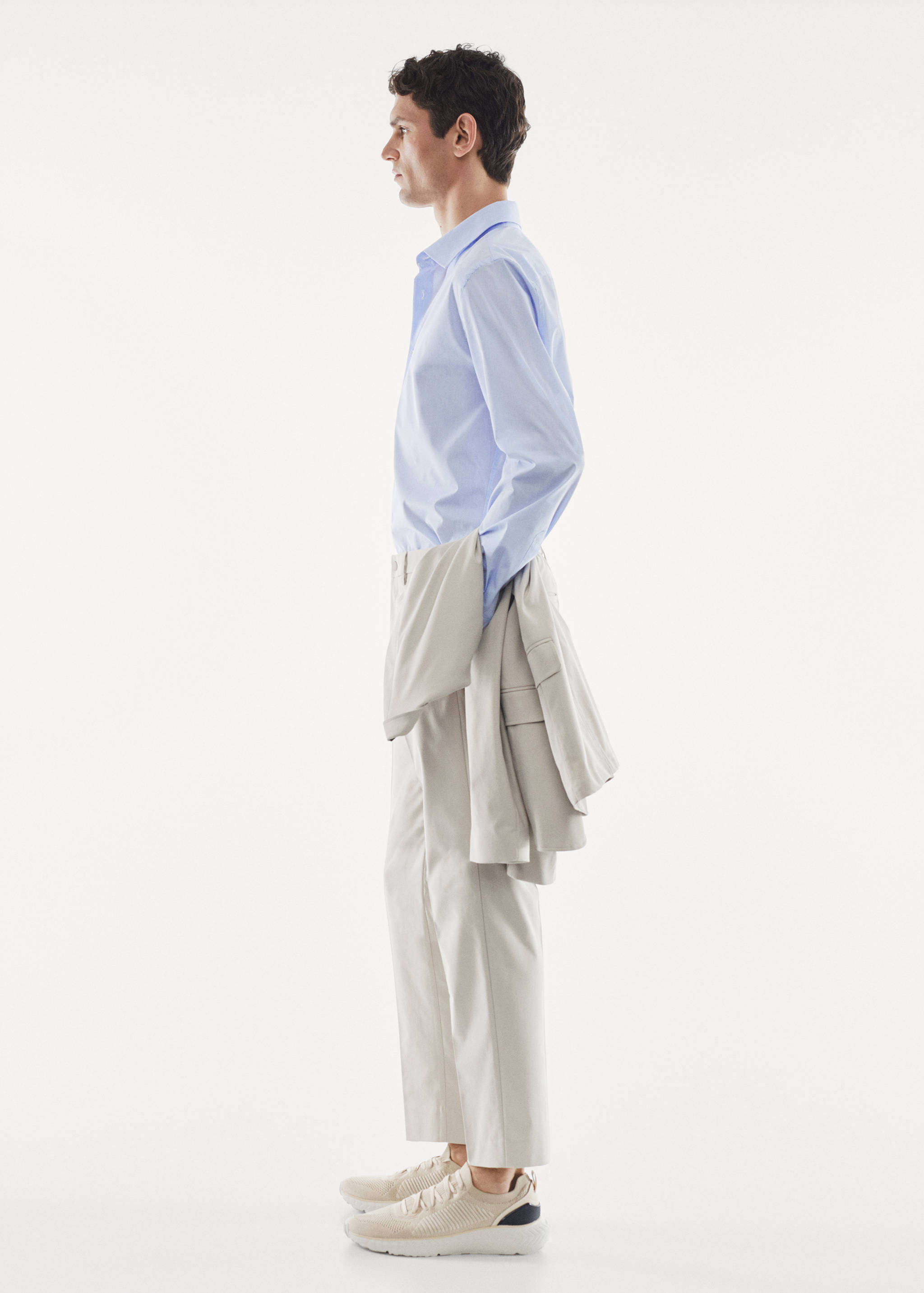 قميص قطن مخطط مجسم - تفاصيل المنتج 6