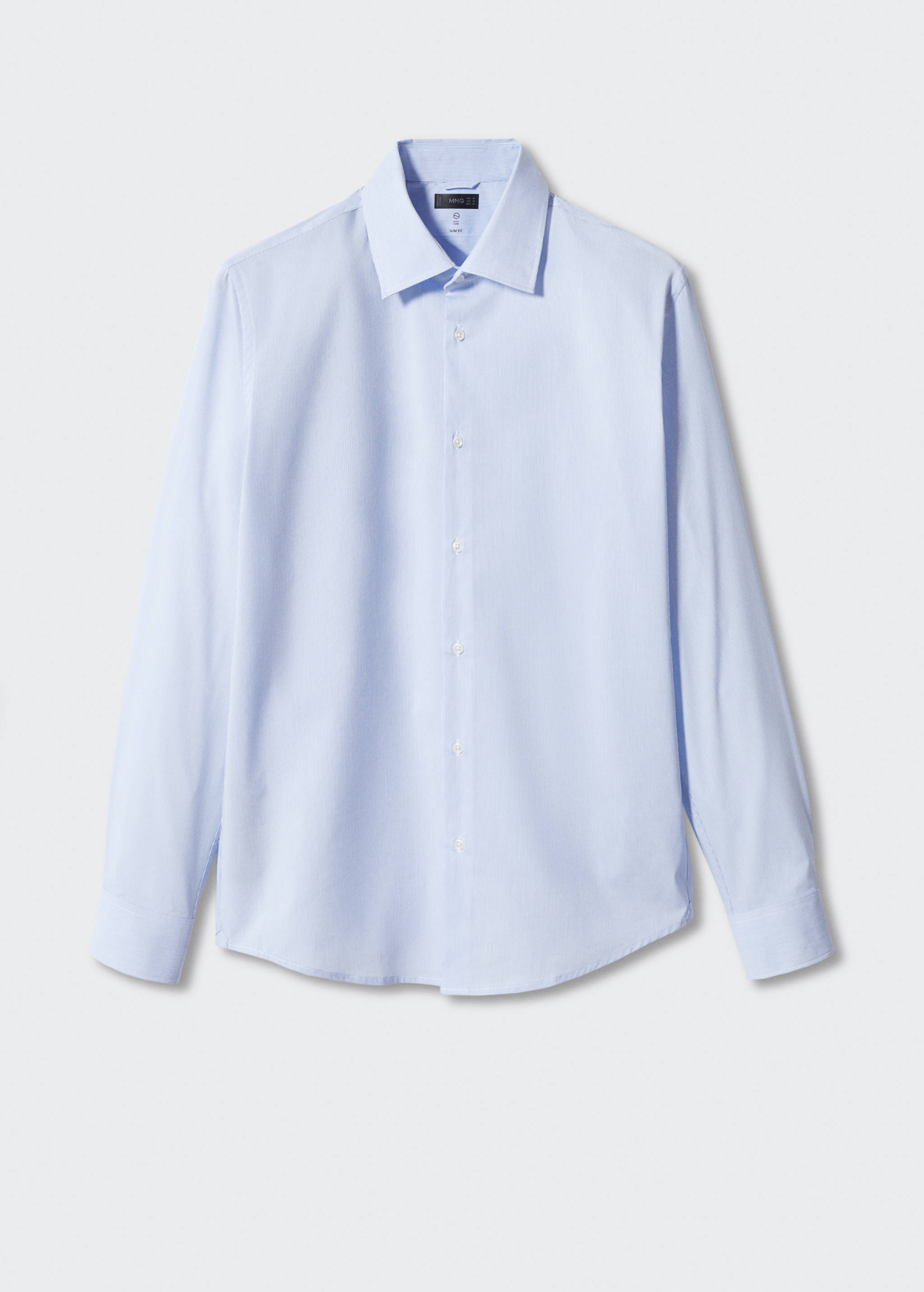 قميص قطن مخطط مجسم - منتج دون نموذج