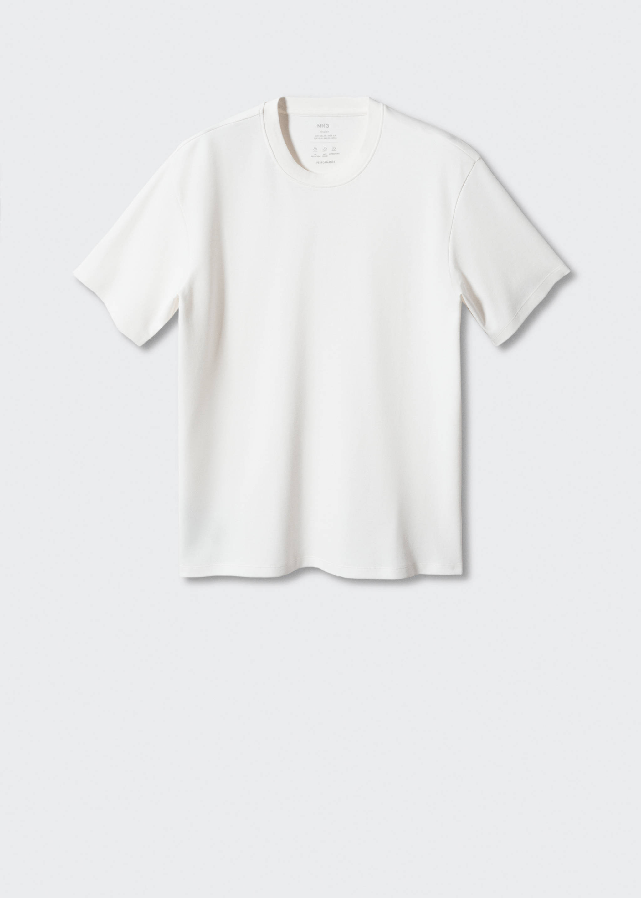 Breathable cotton t-shirt - Article without model
