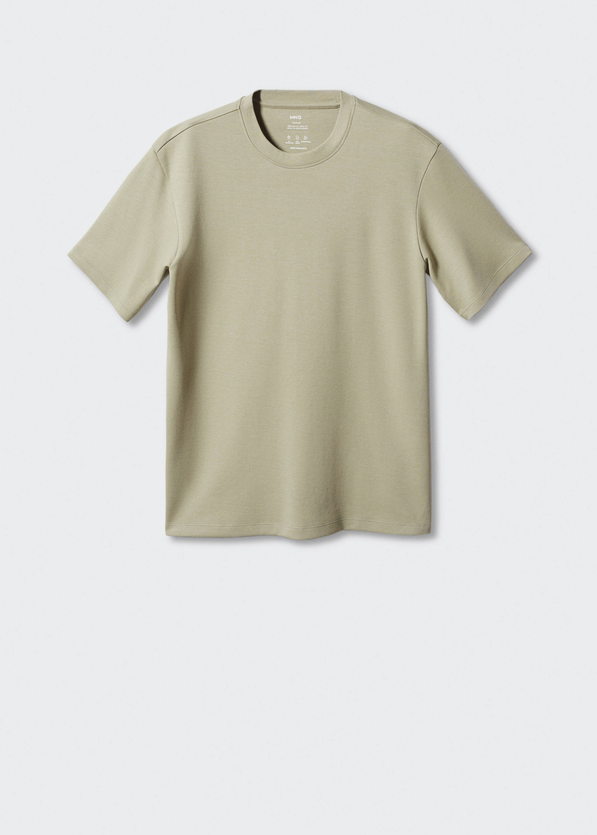 Breathable cotton t-shirt - Article without model