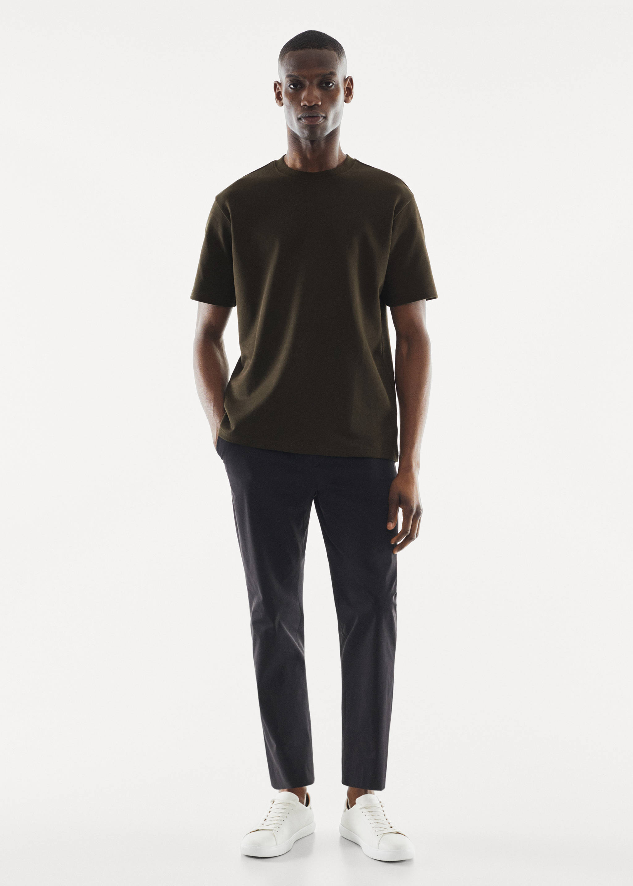 Breathable cotton t-shirt - General plane