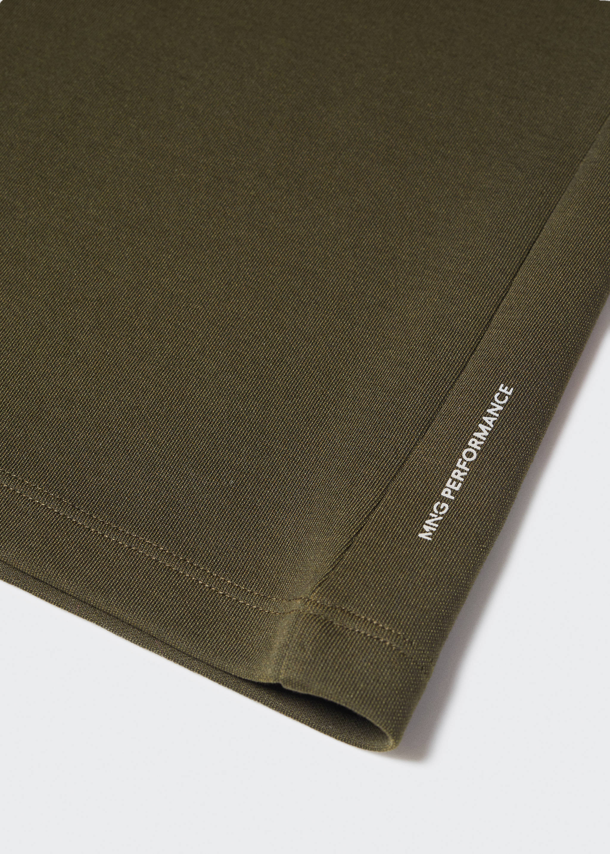 Breathable cotton t-shirt - Details of the article 8