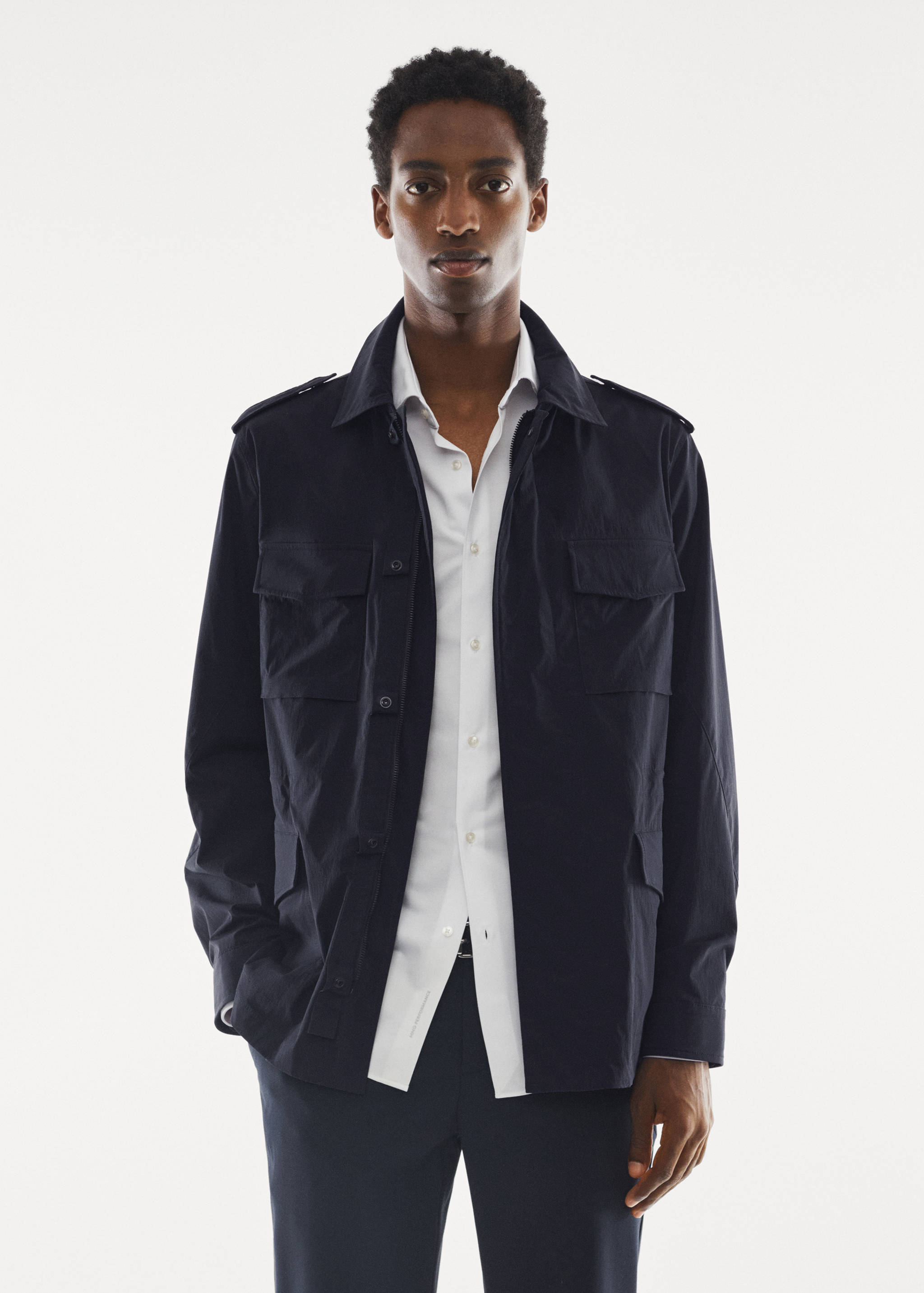 Military water-repellent jacket - Medium plane