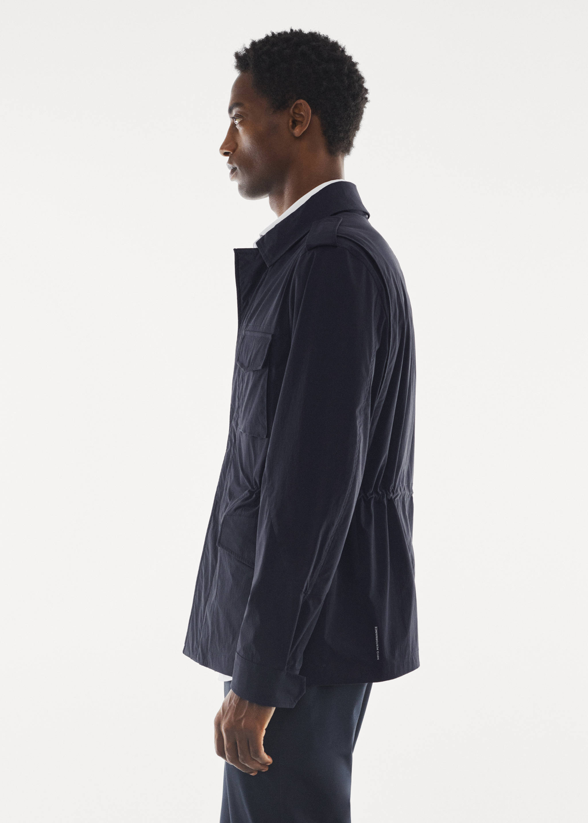 Military water-repellent jacket - Details of the article 4