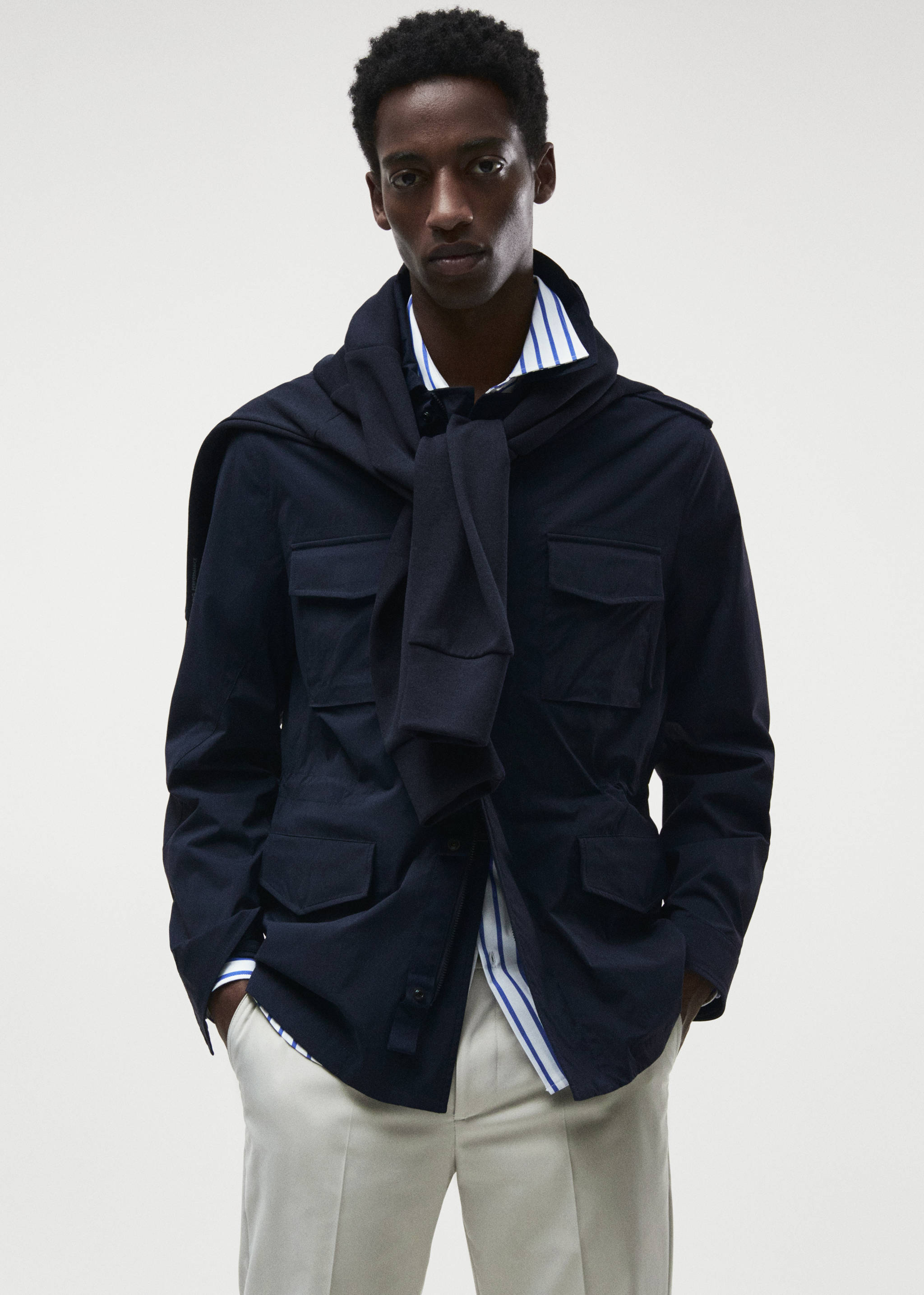 Military water-repellent jacket - Details of the article 5