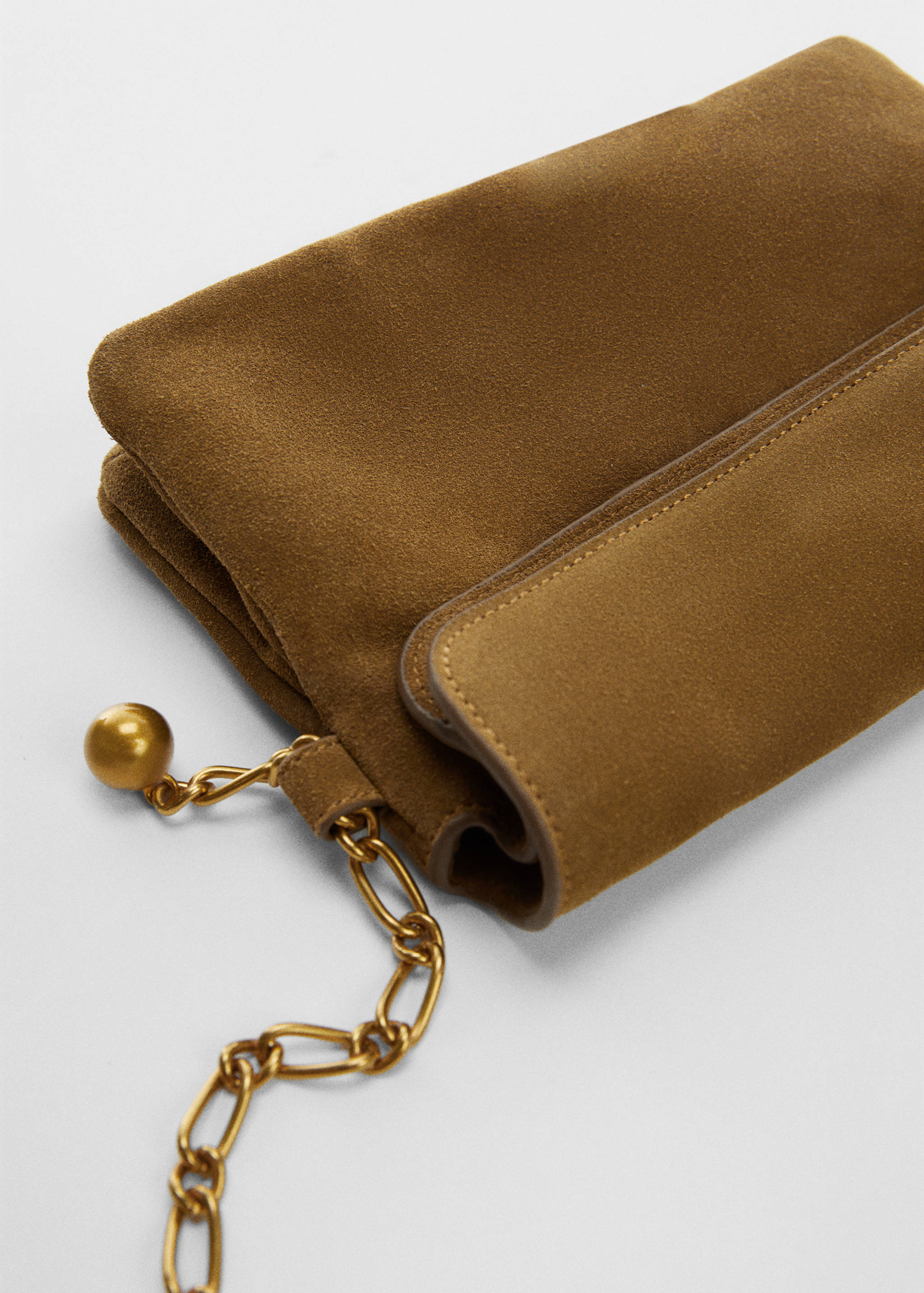 Chain suede bag - Details of the article 2