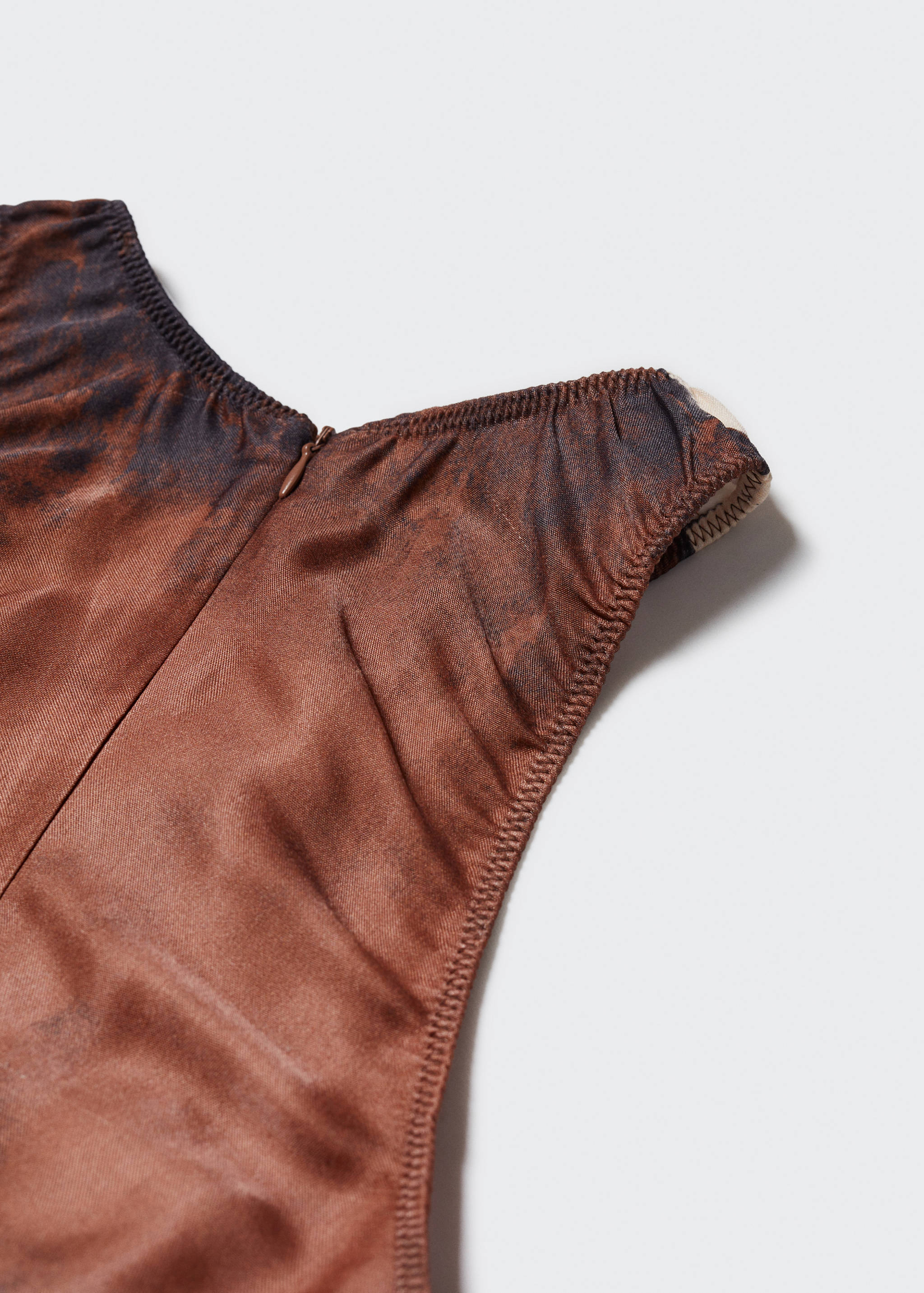 Robe tie and dye drapée - Détail de l'article 8