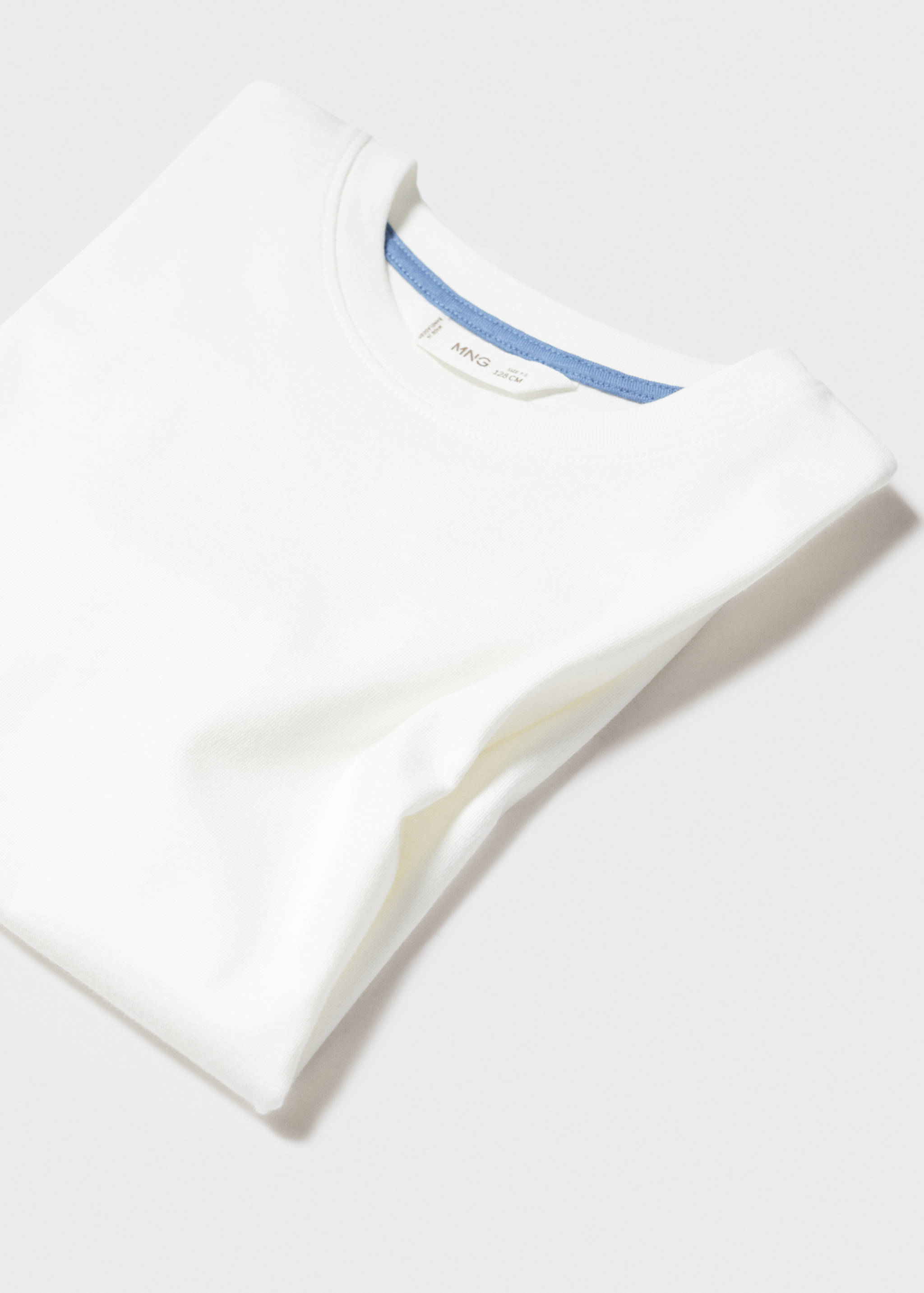 Basic 100% cotton t-shirt - Details of the article 8