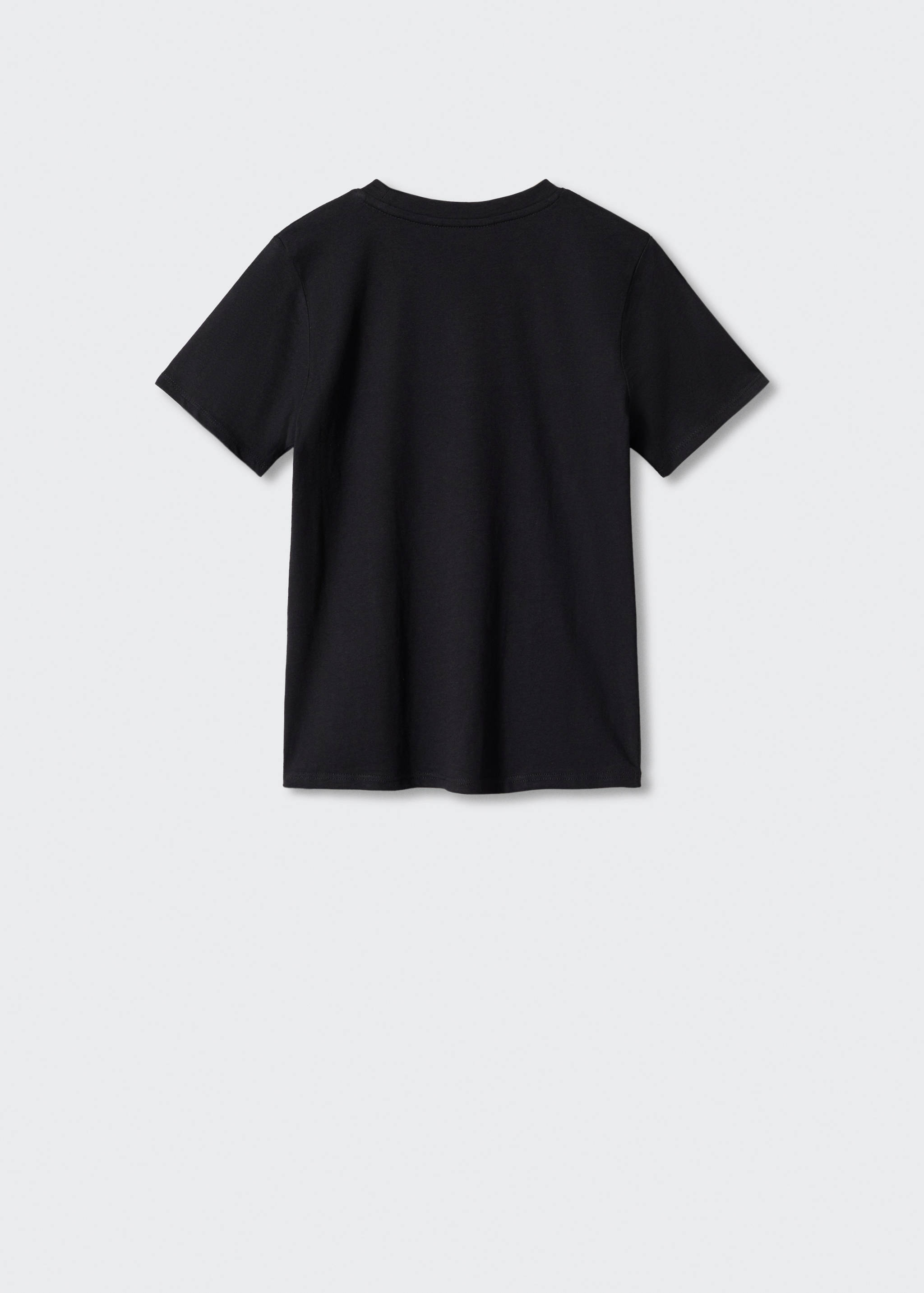 Basic 100% cotton t-shirt - Reverse of the article