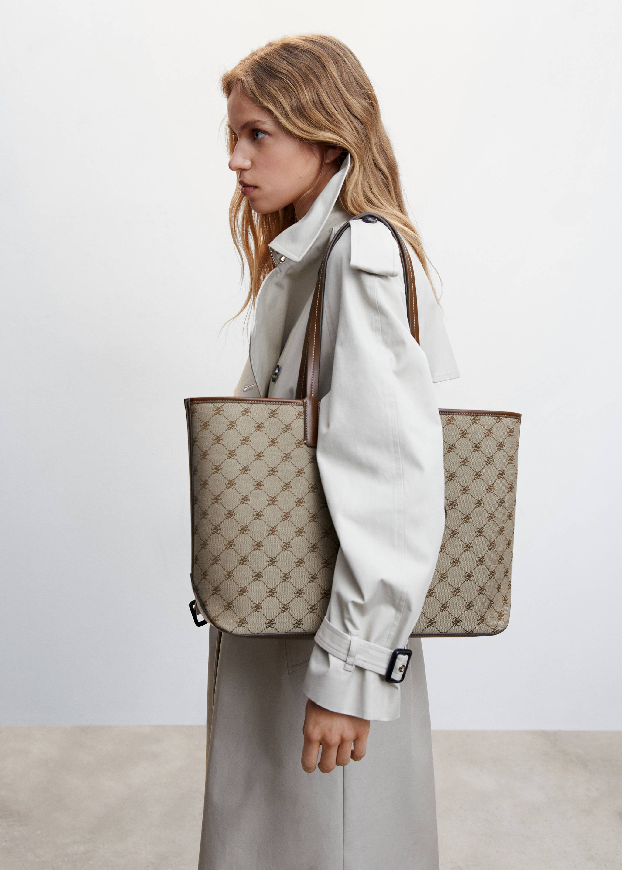 Jacquard tote bag - General plane