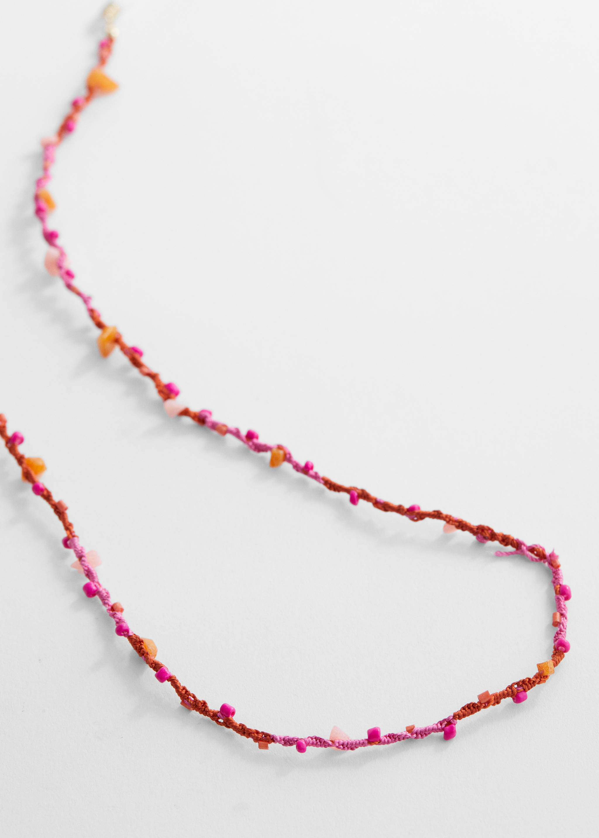 Chaîne lunettes pierres - Plan moyen