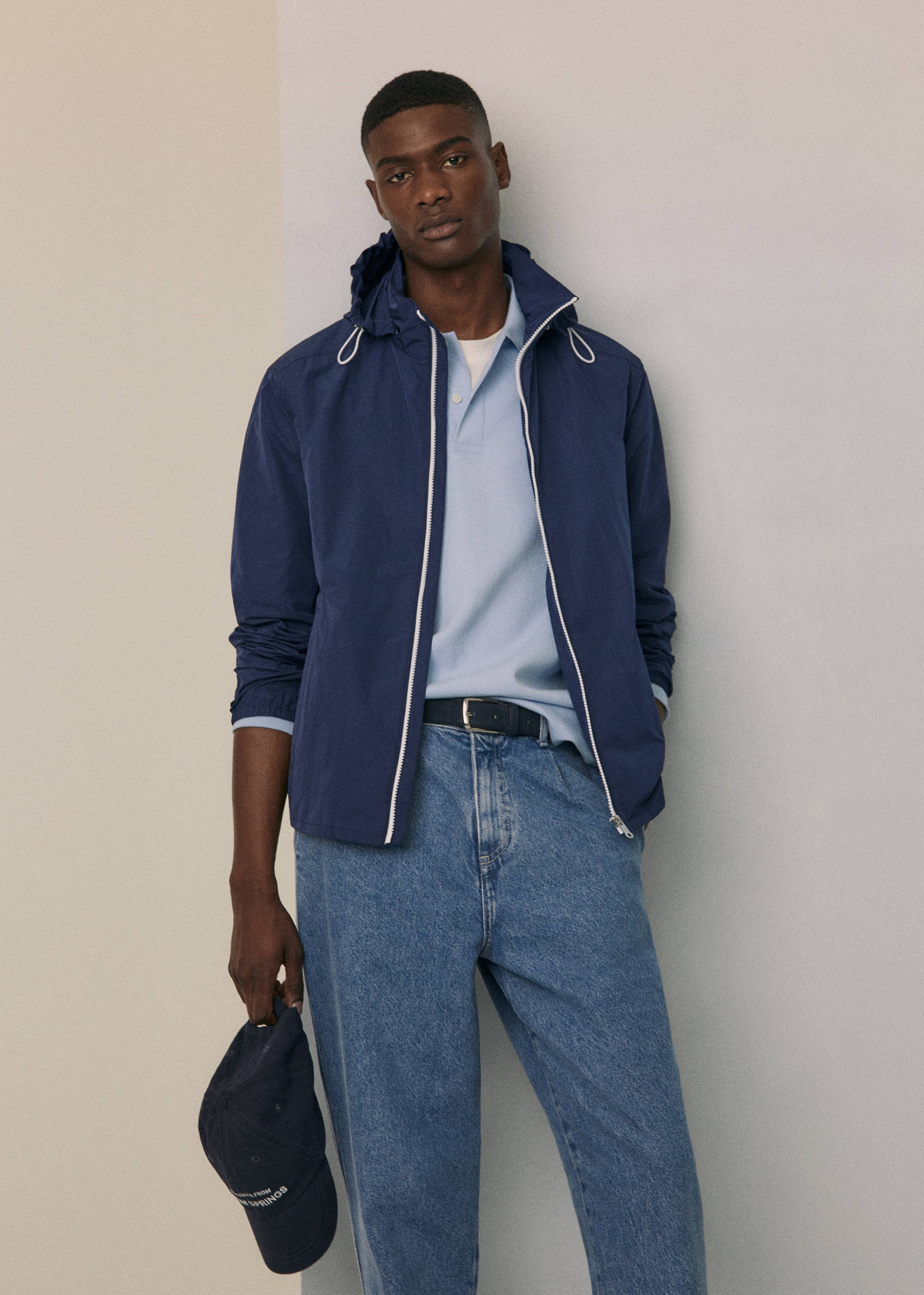 Water-repellent hooded jacket - Details of the article 5